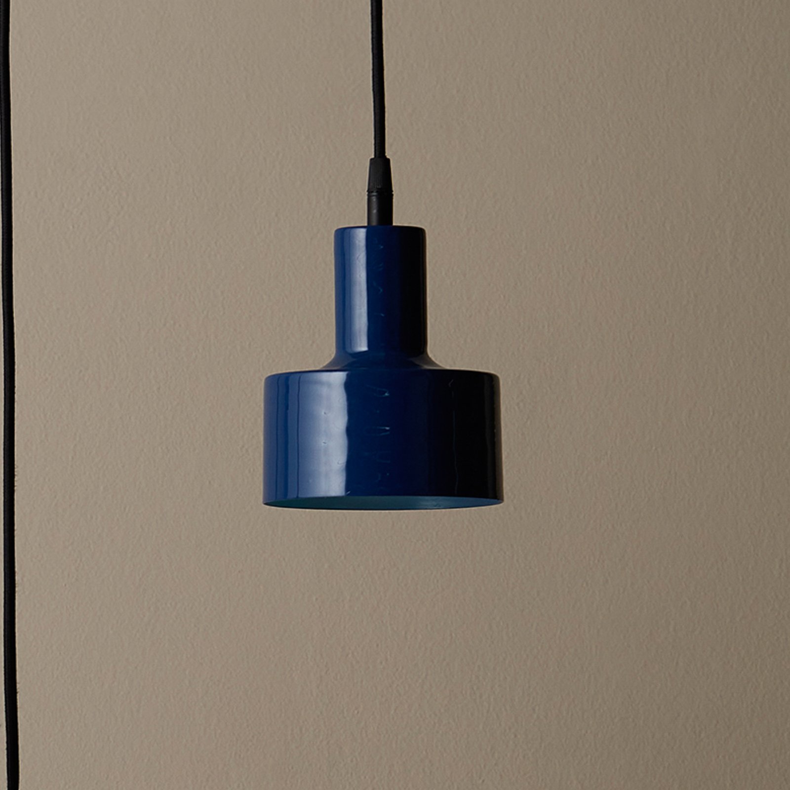 PR Home Solo Small pendant light Ø 13 cm blue