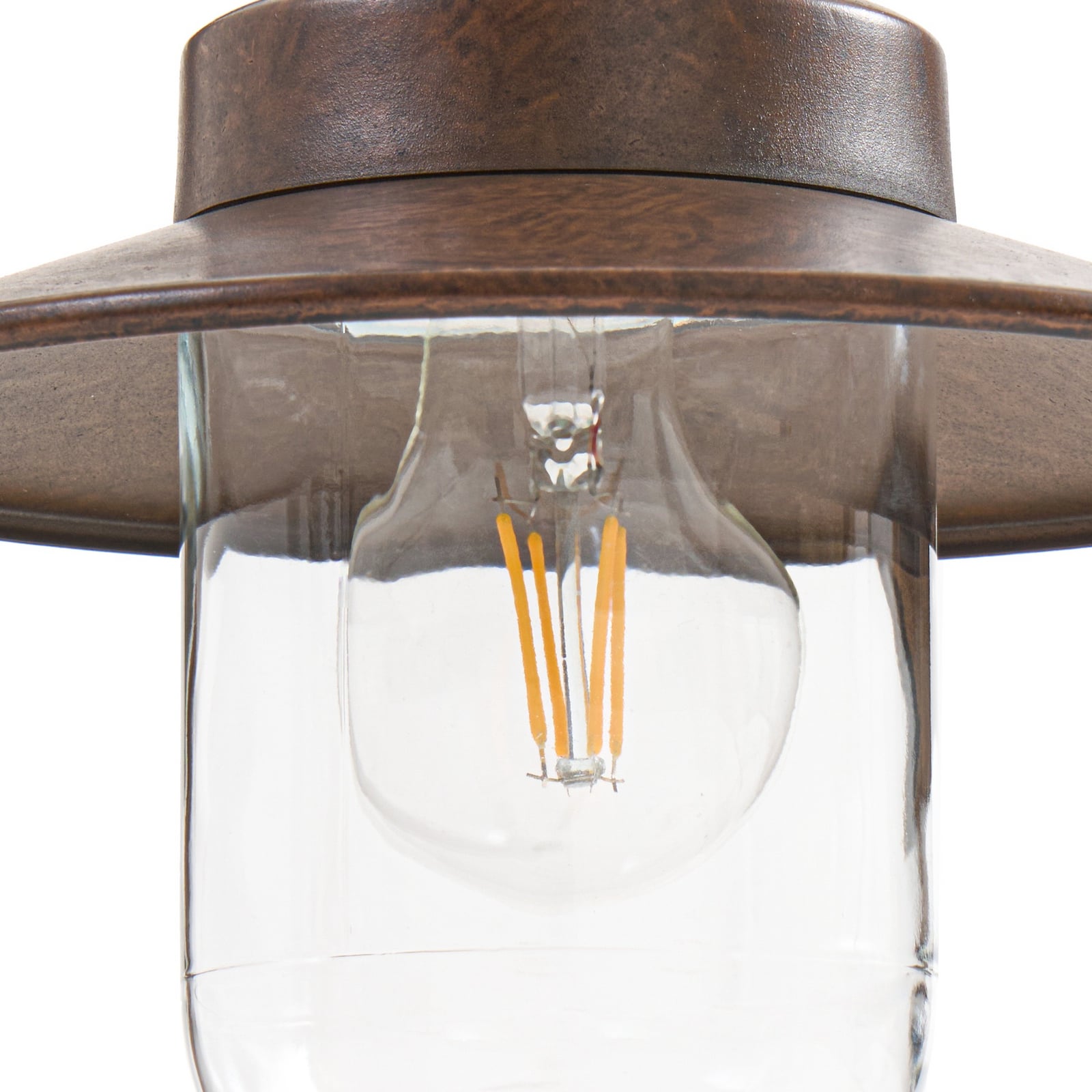 Eloretta svjetiljka za stazu, 60 cm, hrđa, IP44, čelik, E27 - Lindby