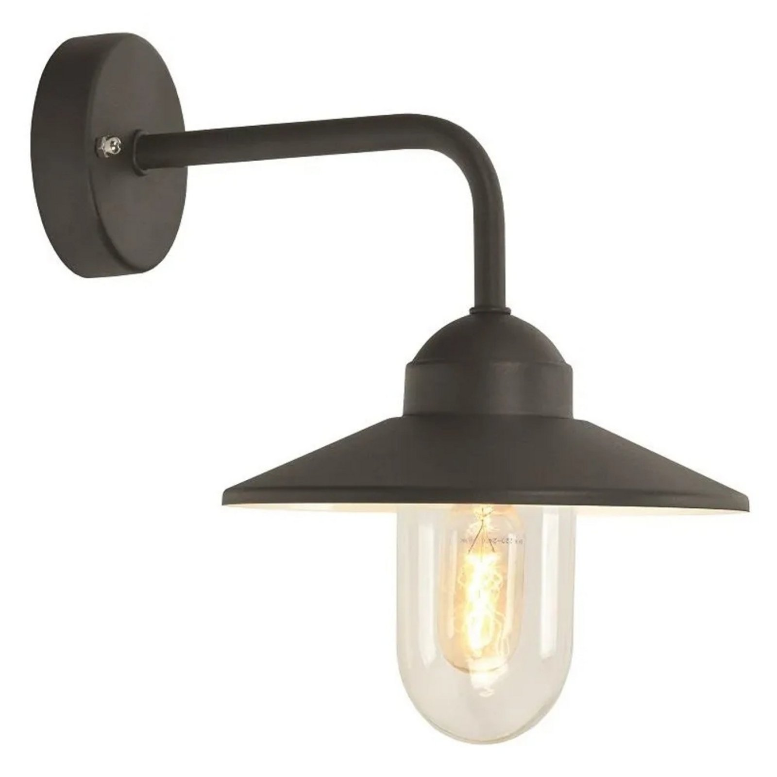 Vansbro Outdoor Wall Lamp Black - Norlys