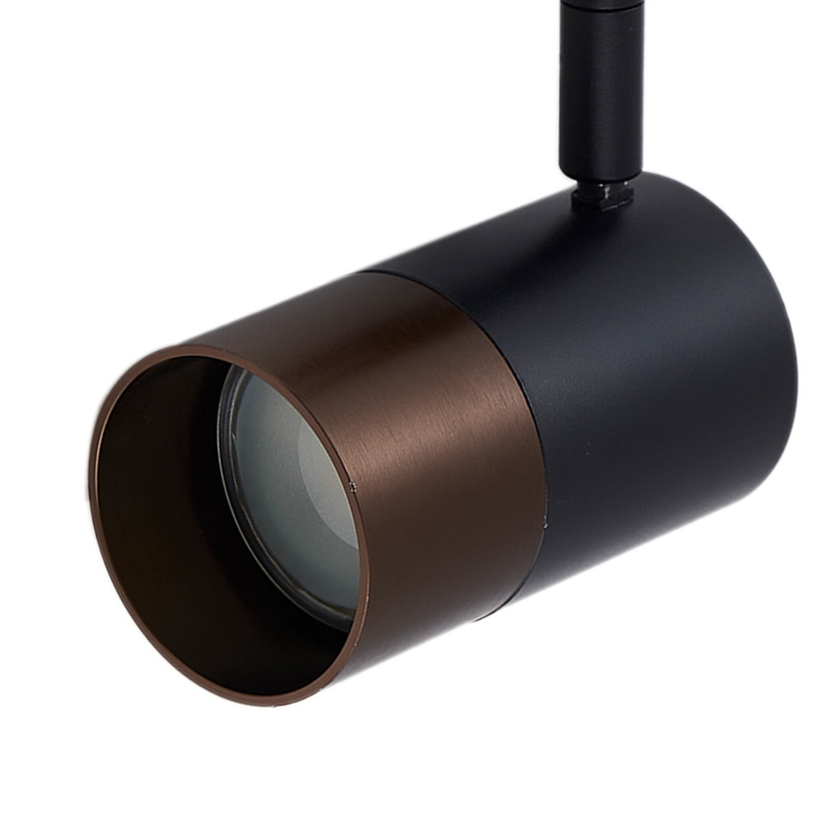 Linaro Track spot GU10 Black/Brown - Lindby
