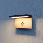 Lucande Lignus LED fali lámpa, mozgásérzékelő