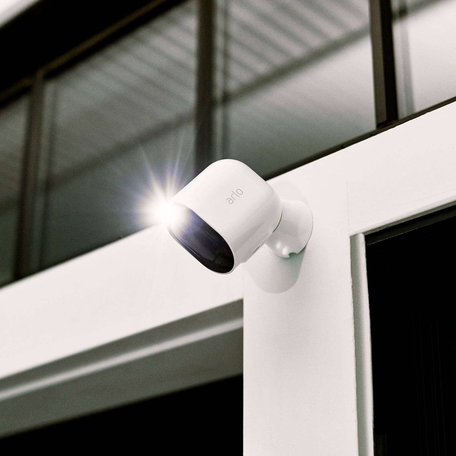 Arlo Pro 3 système surveillance à 3 caméras, blanc