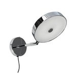 Starlight LED wall lamp, chrome Ø 14 cm dimmable - Dyberg Larsen