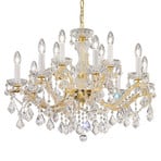 KOLARZ Maria Louise luster, goud 24 kt, 12-lamps