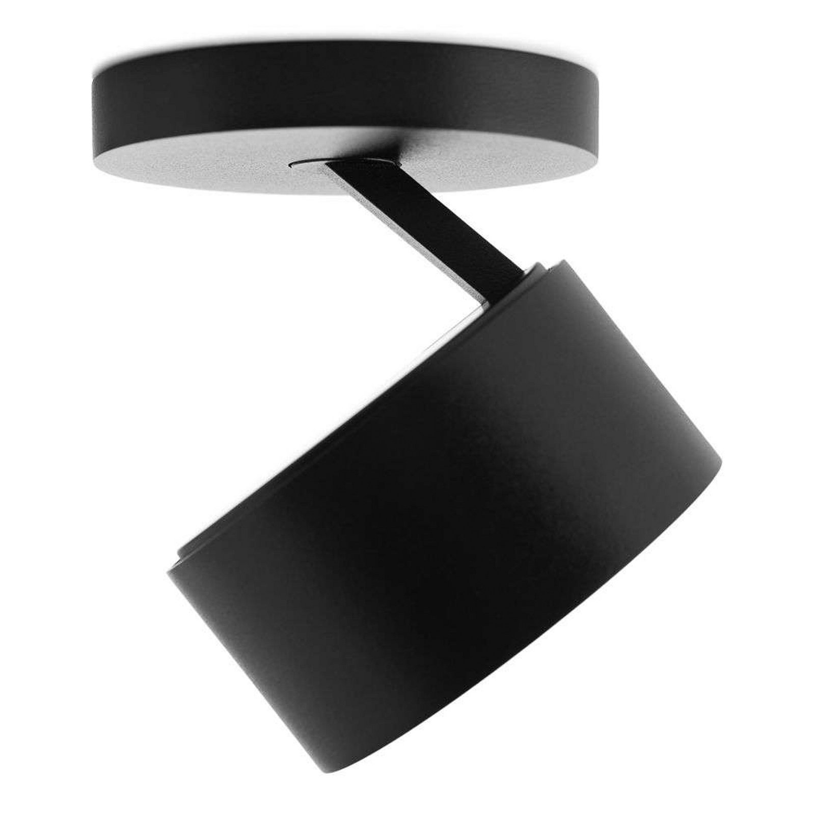 Easy Braccio W100 LED-Aufbauspot, 2700K, čierny - Antidark Easy Braccio W100 LED-Aufbauspot, 2700K, čierny - Antidark