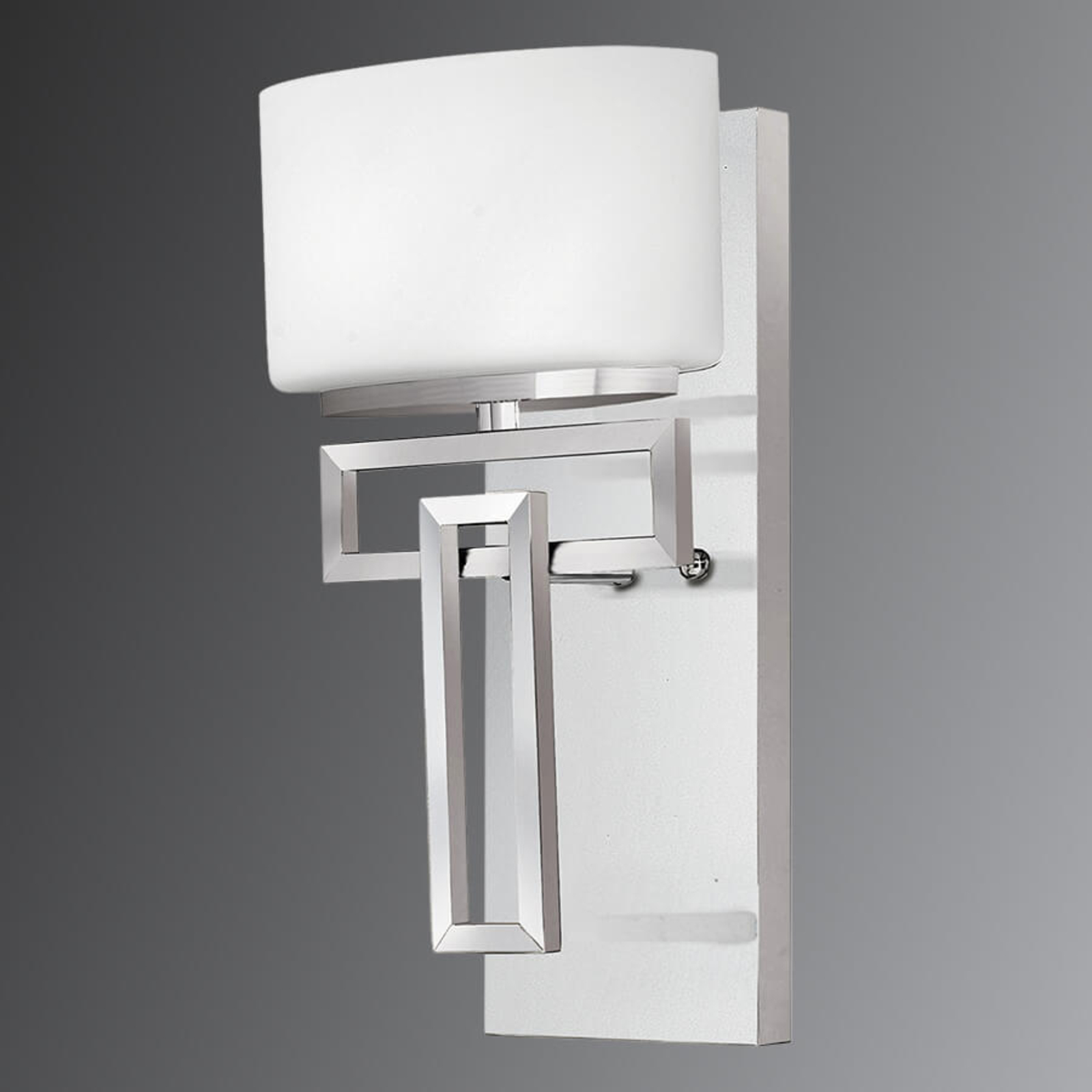 Rechtlijning vormgegeven badkamer wandlamp Lanza