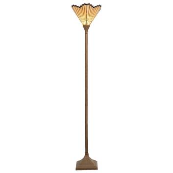 Marla - staande lamp in Tiffany-stijl