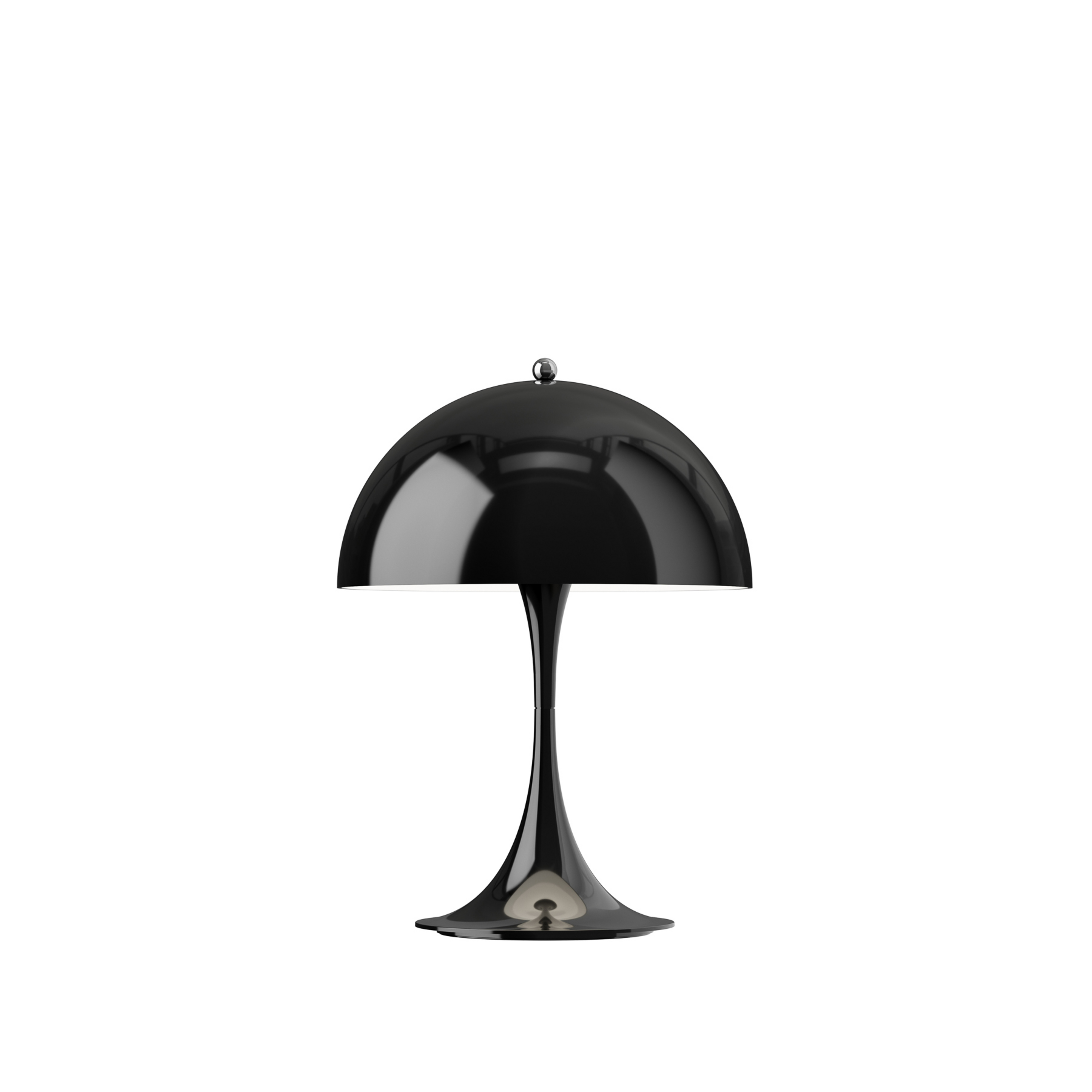 Luminaire LED rechargeable Panthella 250 PORTABLE noire - Louis Poulsen