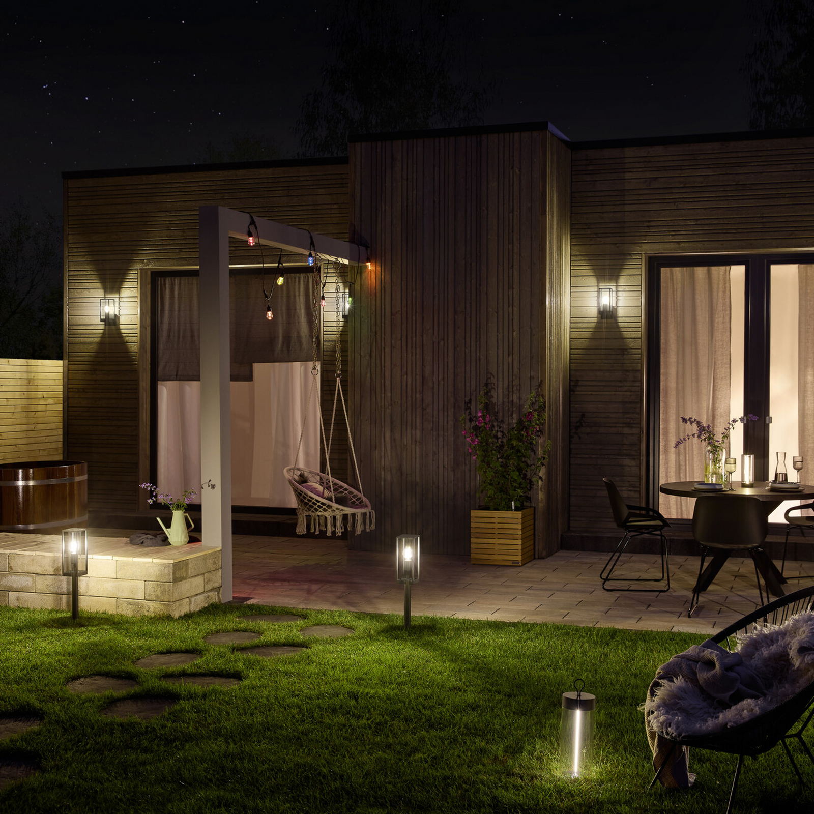 Candeeiro de parede OSRAM ENDURA CLASSIC FRAME, sensor cinza escuro IP54 Candeeiro de parede OSRAM ENDURA CLASSIC FRAME, sensor cinza escuro IP54