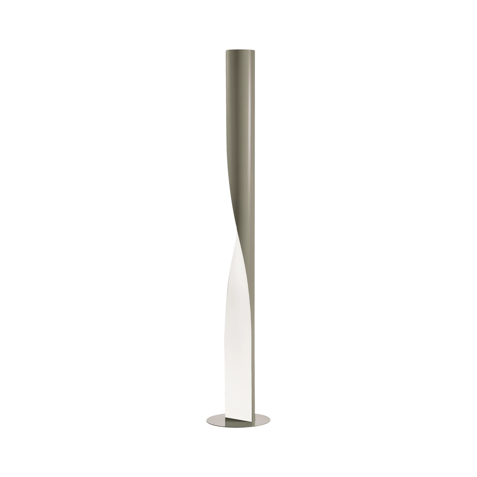 Candeeiro de pé LED Evita da kdln, cinza, altura 190 cm, regulável