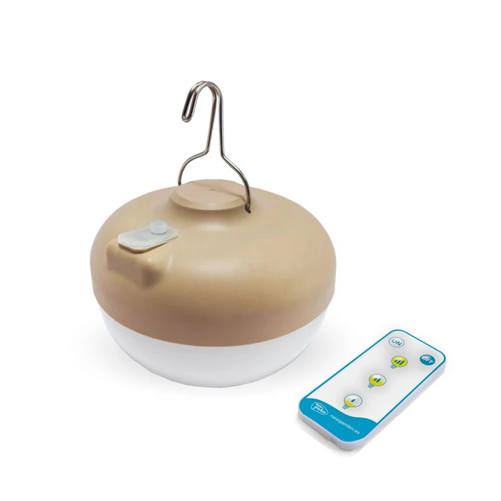 Lâmpada decorativa LED Newgarden Cherry bege/branca