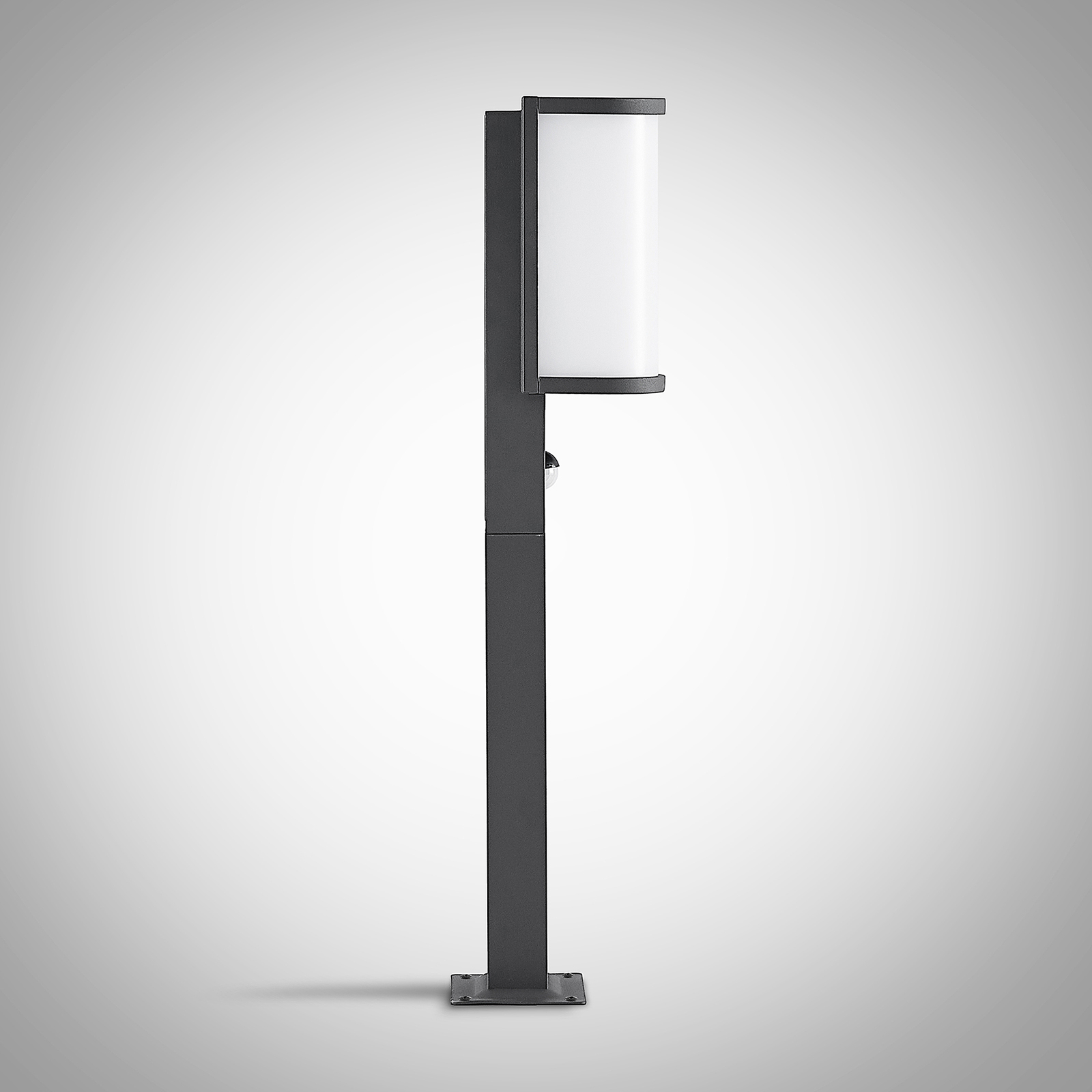 Lucande Jokum LED-gadelampe, IP54, 60 cm, sensor