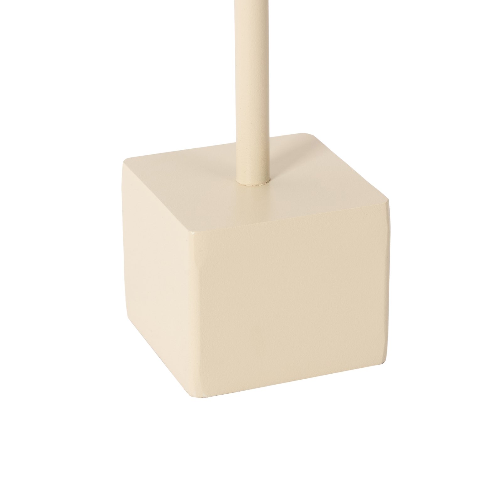 Janea Cube Portable Table Lamp Dim. IP54 Beige - Lindby