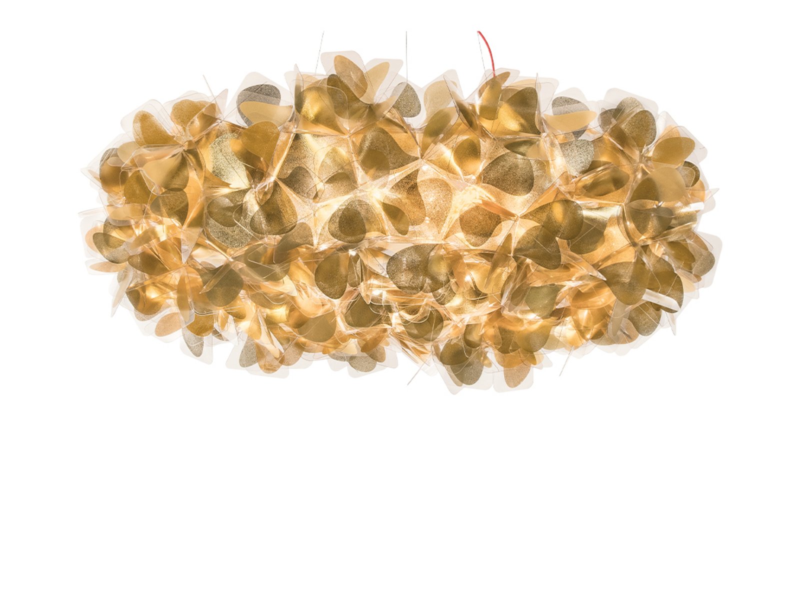 Clizia 130 Lustră Pendul Mama Non Mama Gold/Red - SLAMP