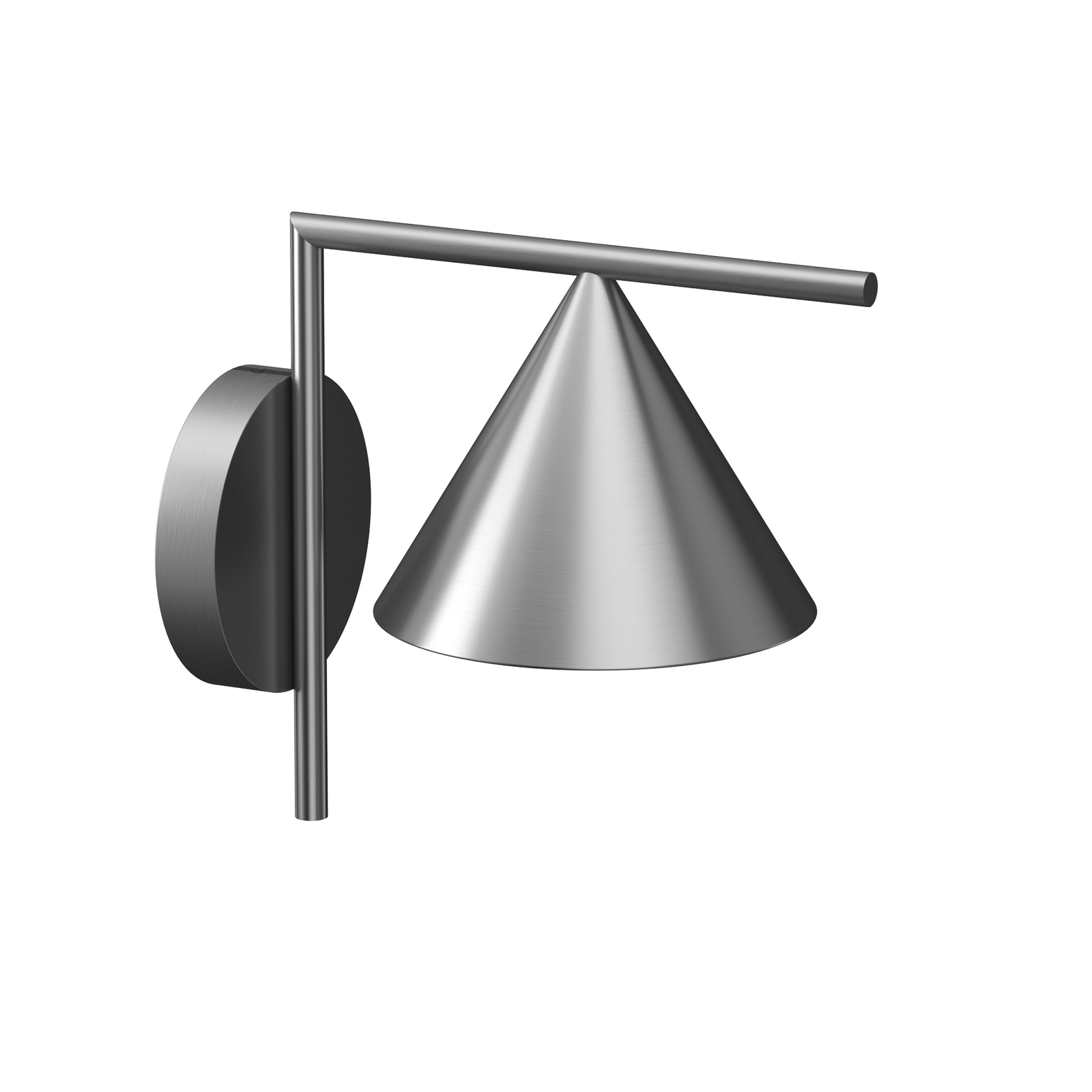 FLOS Captain Flint Außenwandlampe 2.700K aus Stahl