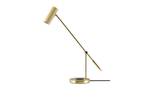 Hubble Read Veioză w/Wireless Charging Brushed Brass - Globen Lighting