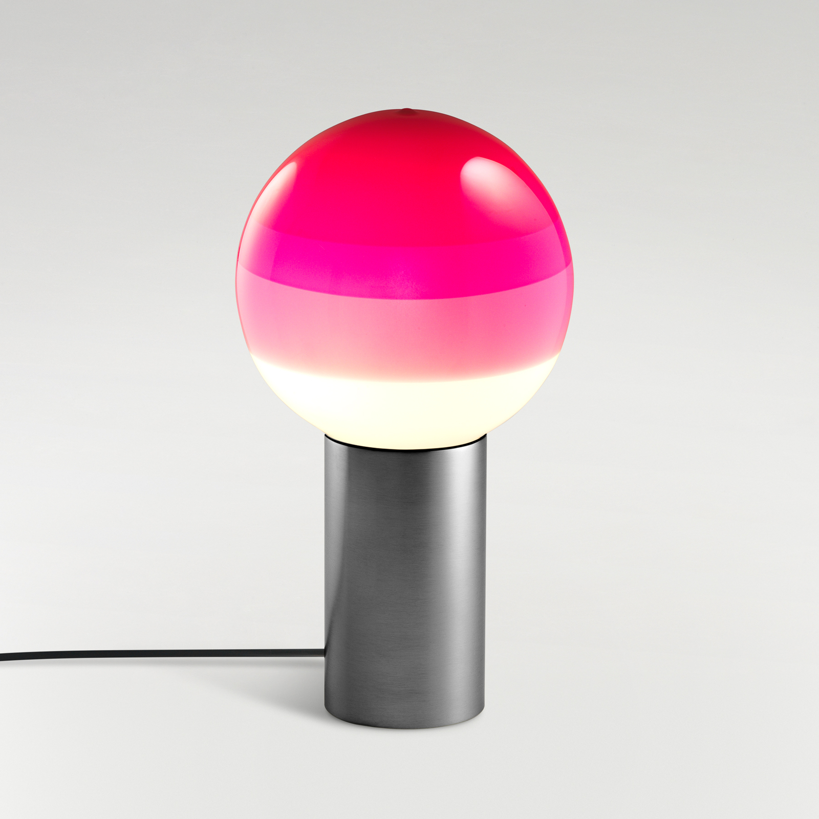 MARSET Dipping Light M-pöytälamppu roosa/grafiitti