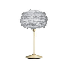 UMAGE Eos mini lampada da tavolo grigio chiaro/ottone