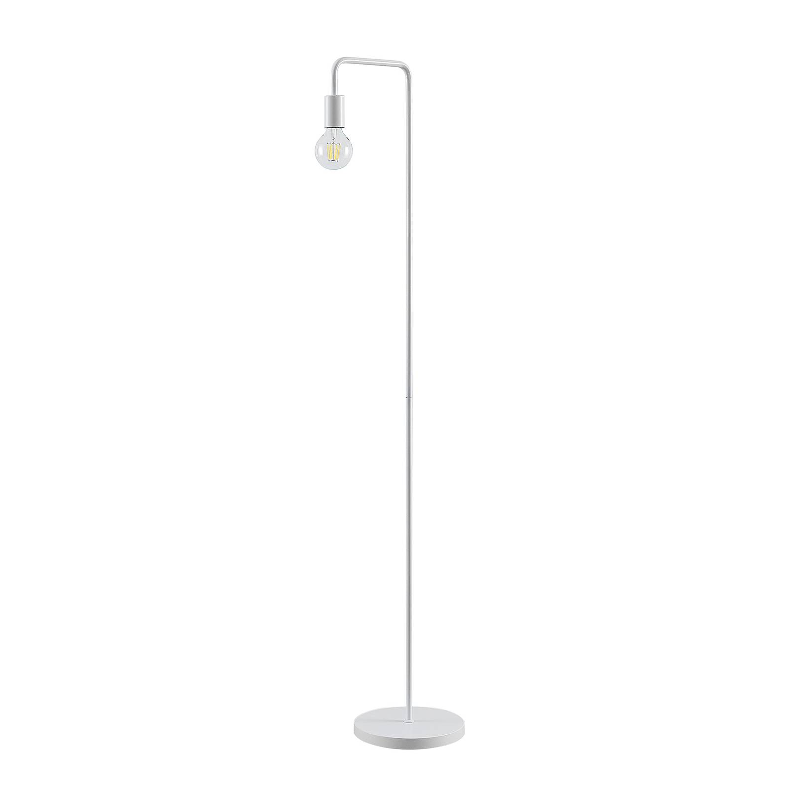 Lindby Erivana lampadaire blanc