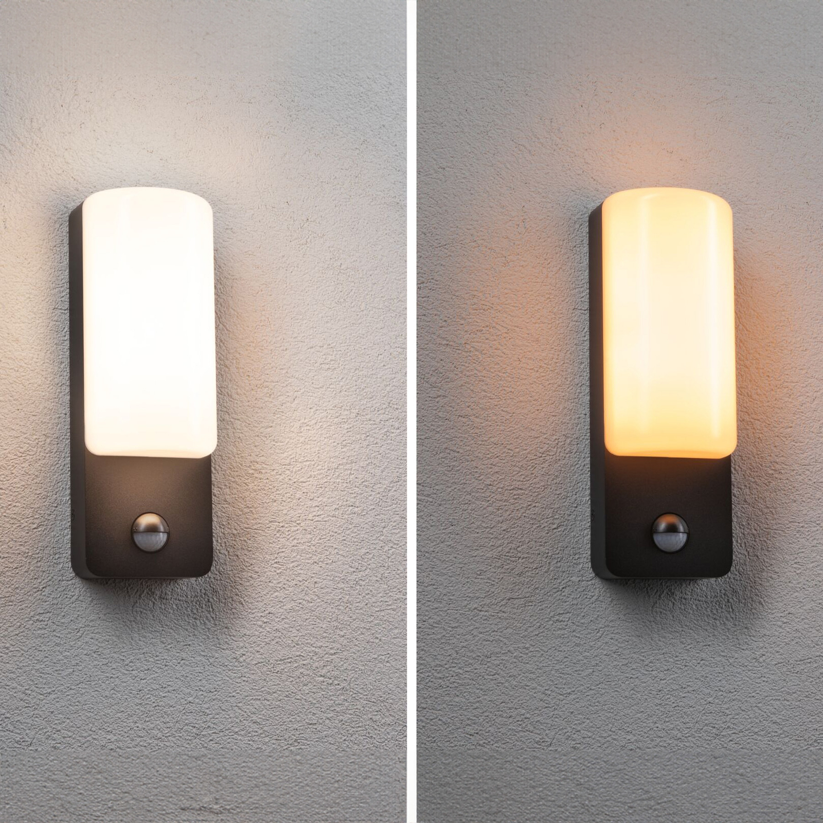 Bonnie Buiten Wandlamp met Sensor 2200-3000K SWR Antraciet - Paulmann