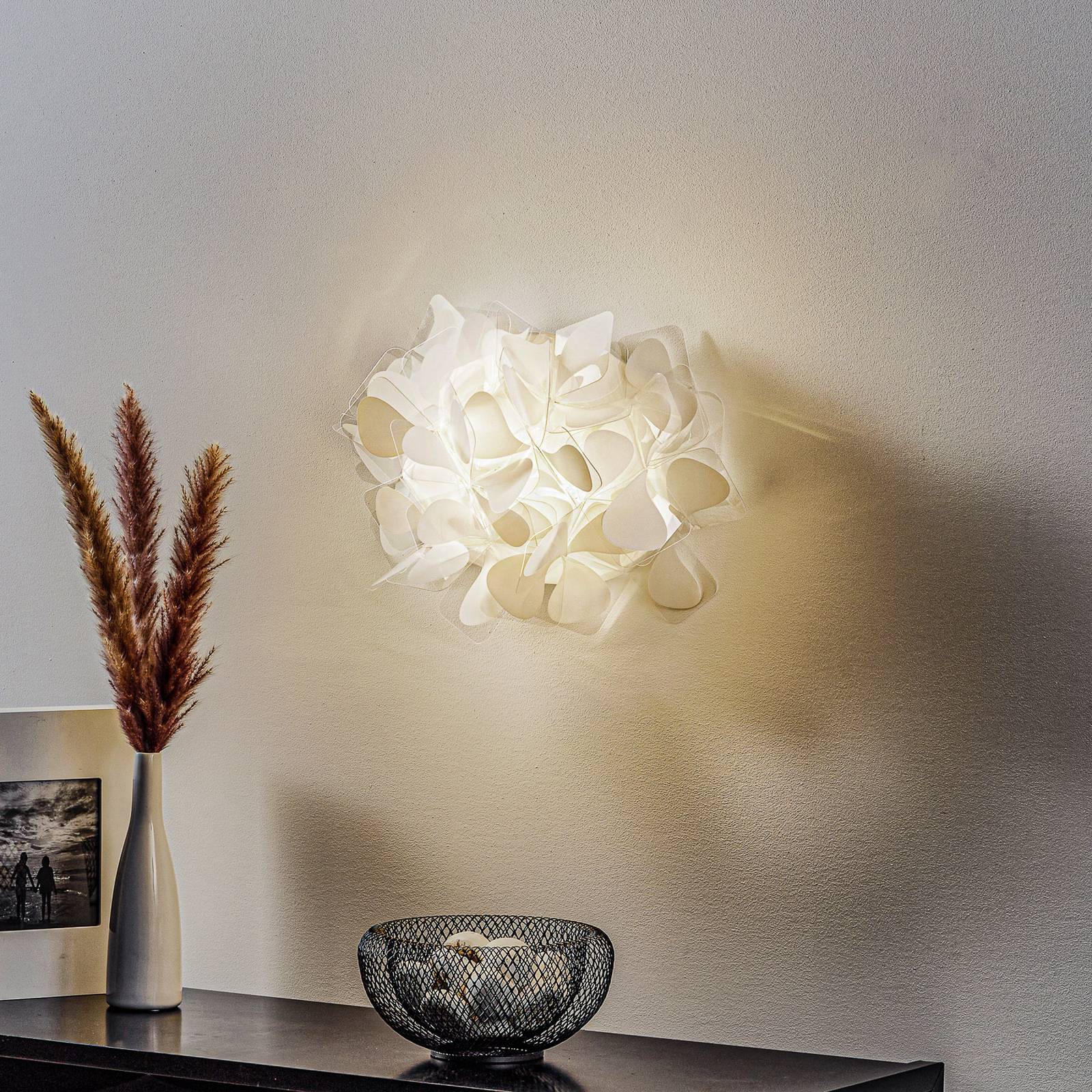 Photos - Chandelier / Lamp Slamp Clizia Mama Non Mama wall lamp white, 32 cm 