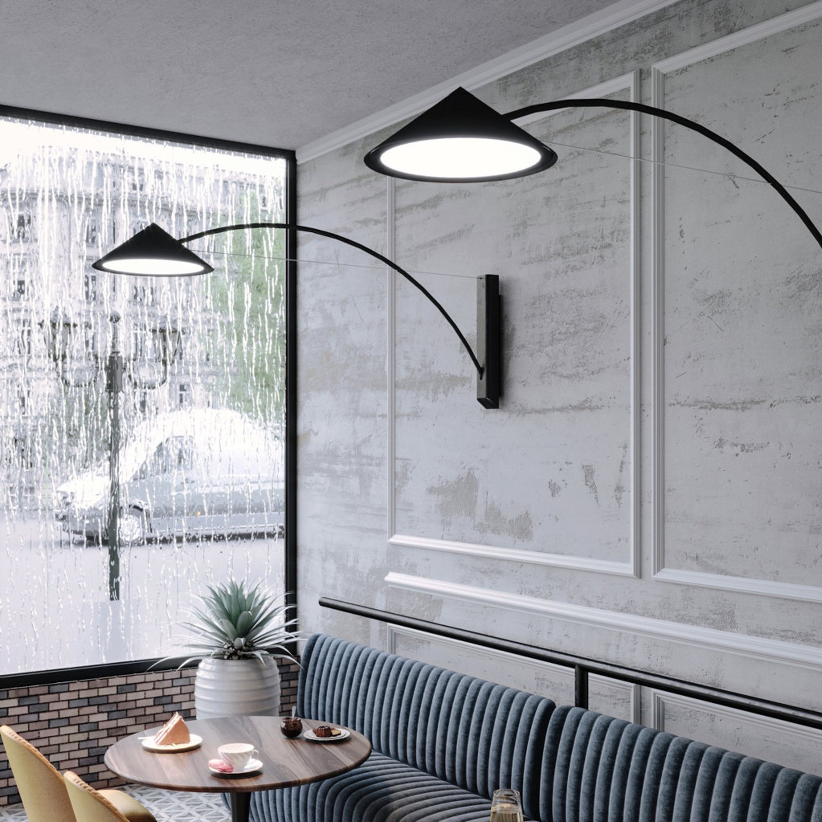 Prandina Flyer W3 LED wall light