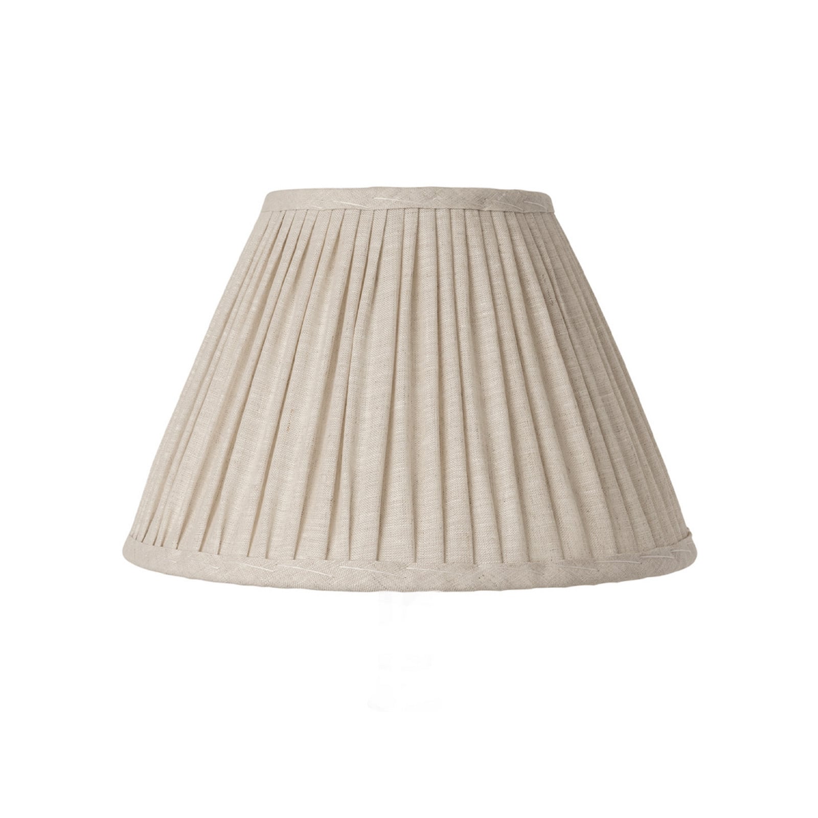 Ella Lampenschirm, beige, Ø 26 cm, Leinen Watt & Veke - Design - Stoff / Textil