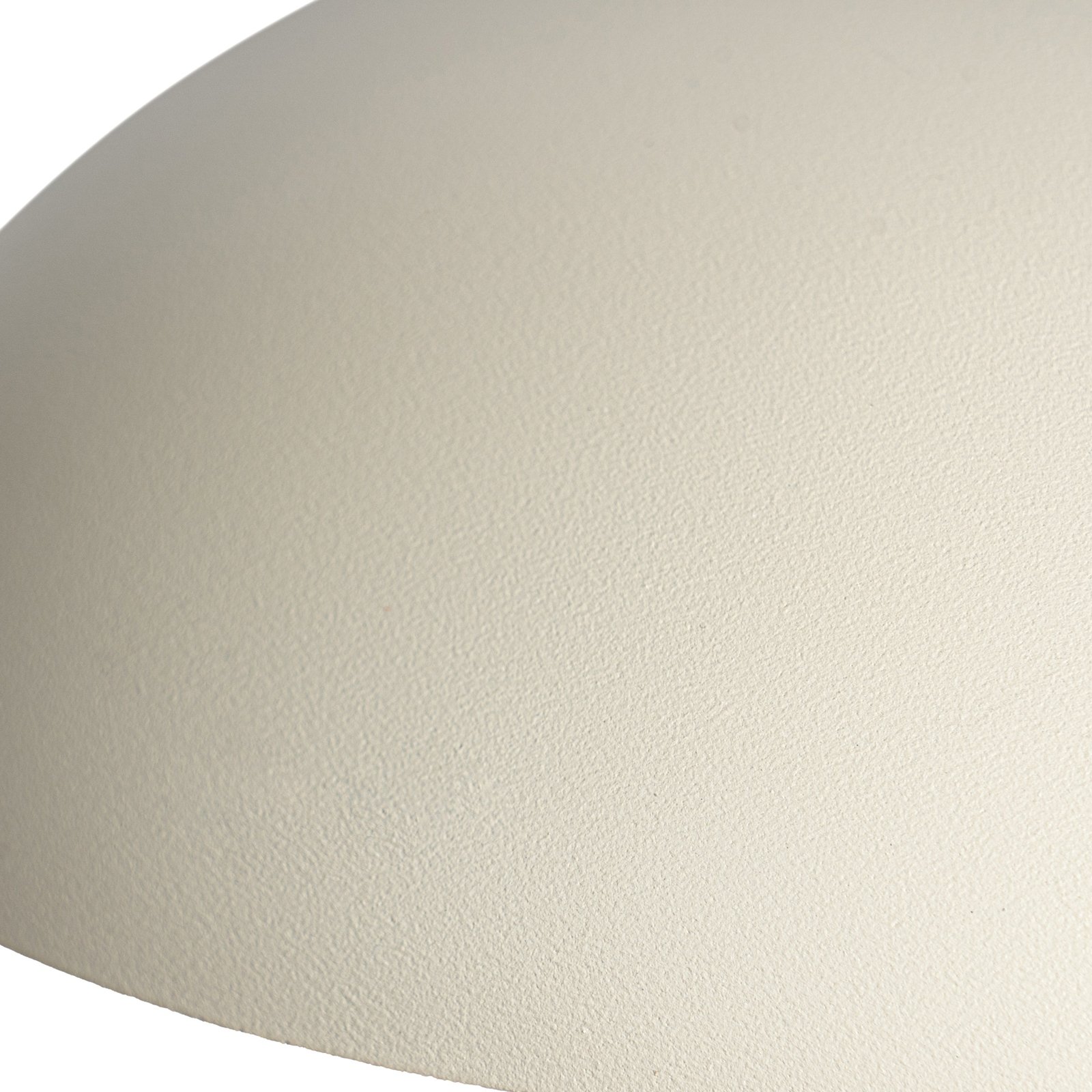 Arcchio LED genopladelig bordlampe Thenra, beige, vægbeslag