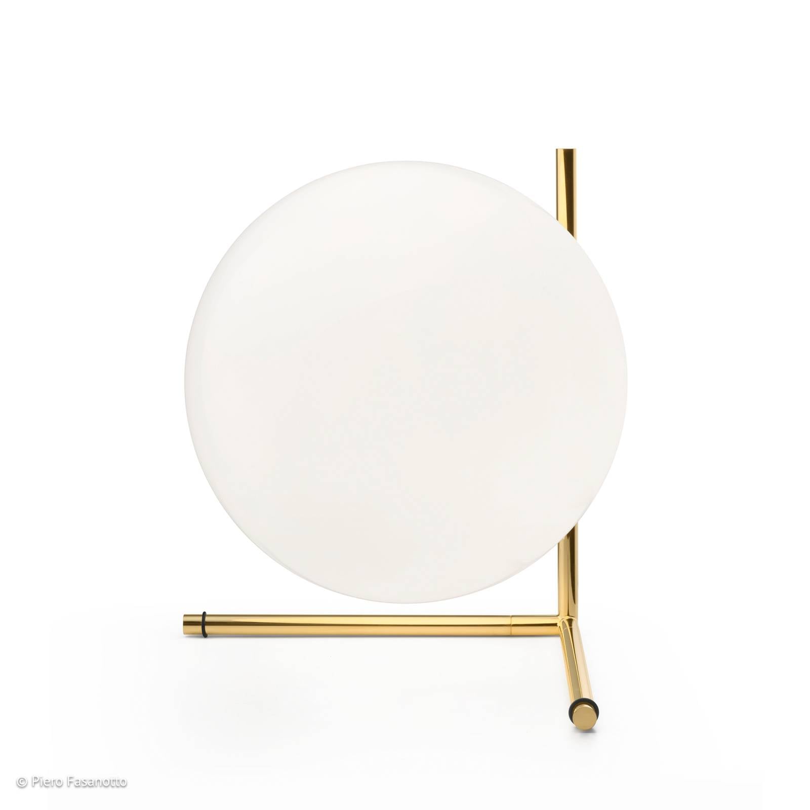 FLOS Tischleuchte IC T3 10. Anniversary, vergoldet, dimmbar