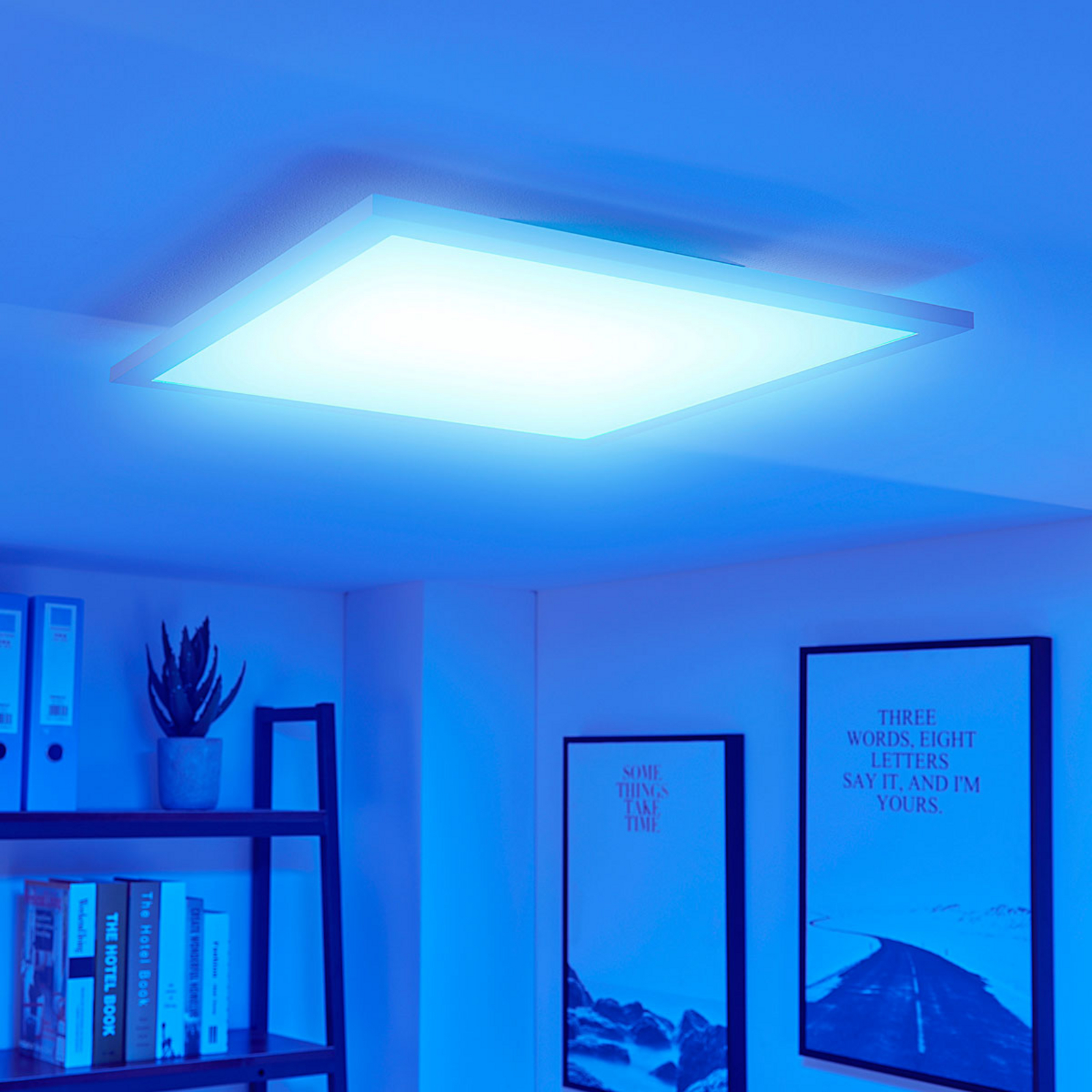 Arcchio Tinus LED-panel, RGB, 45 cm x 45 cm