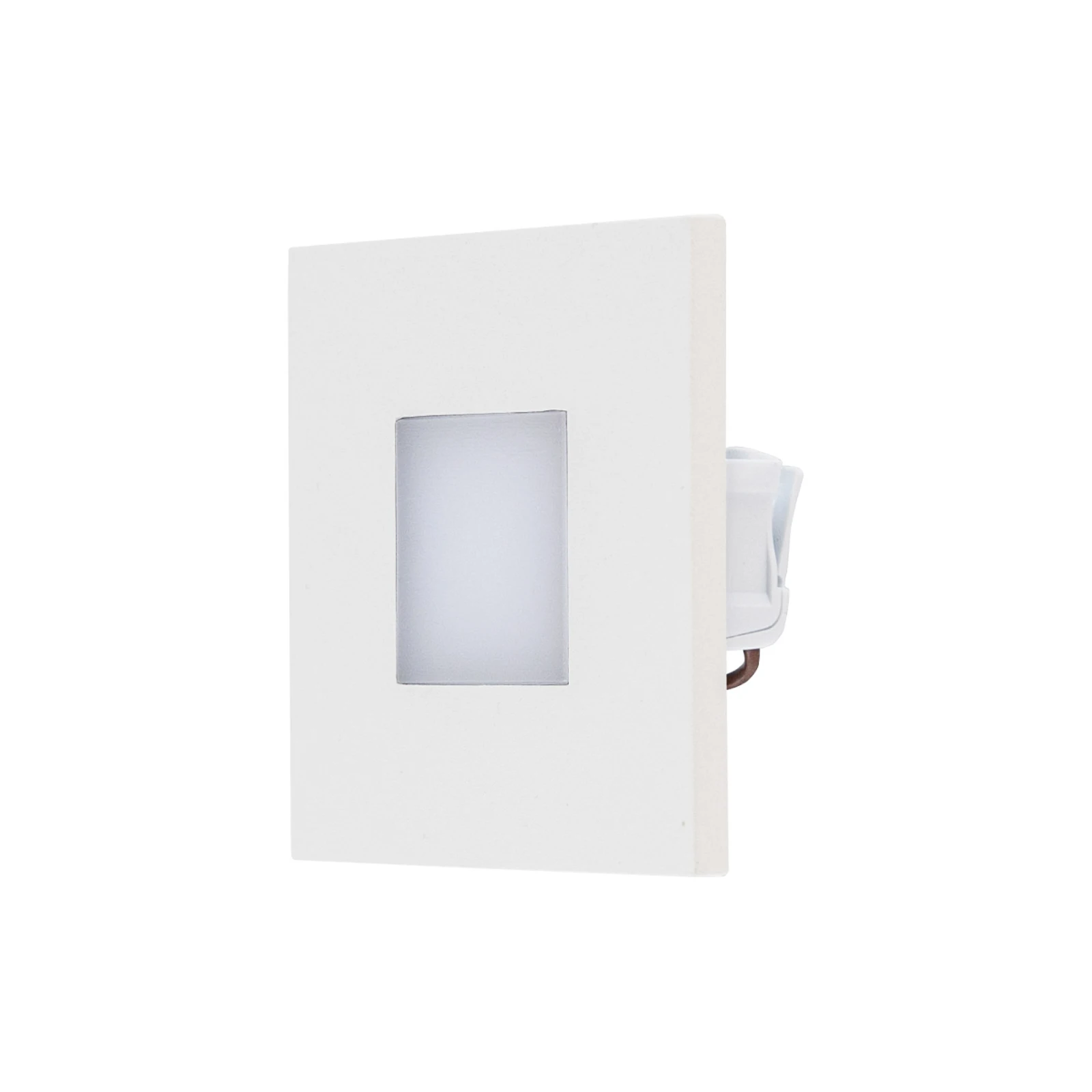 EVN LQ230 LED padziļinājumā iebūvēts sienas apgaismojums tieši balts