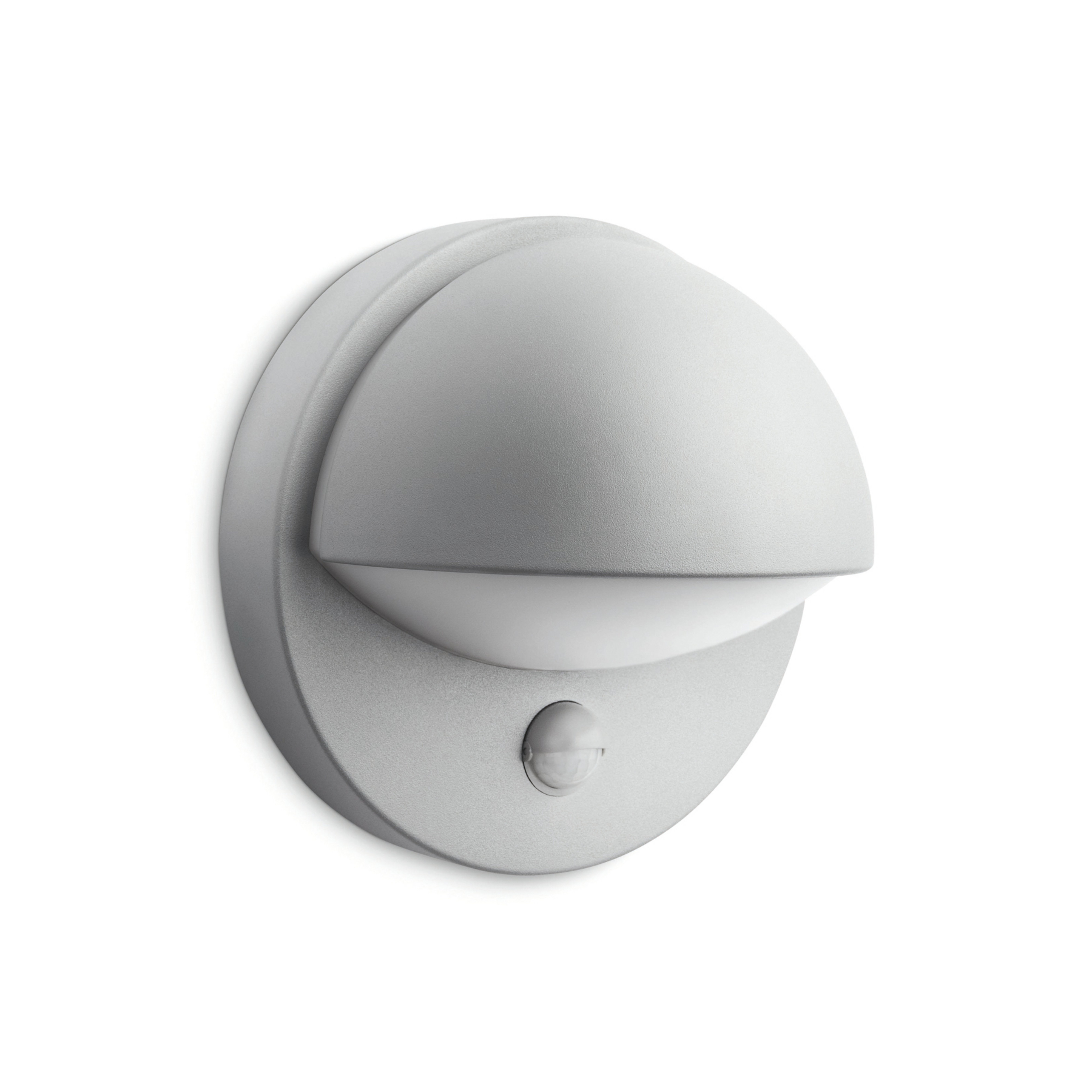 Philips myGarden June nástěnné světlo se senzorem, šedé