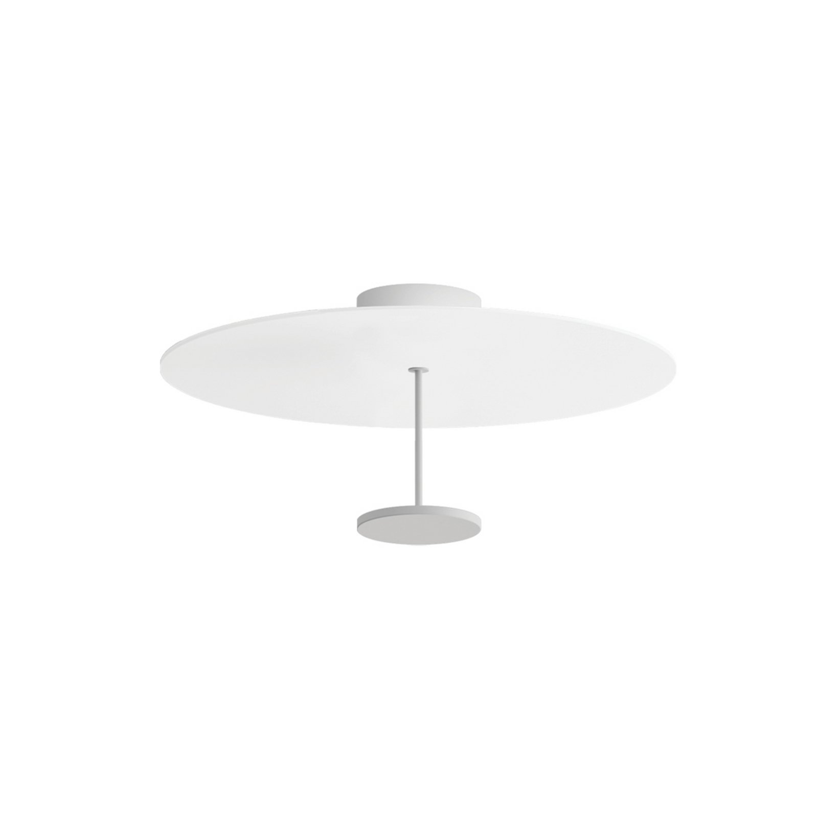 Stilo_S LED stropna svjetiljka, bijela, Ø 55 cm