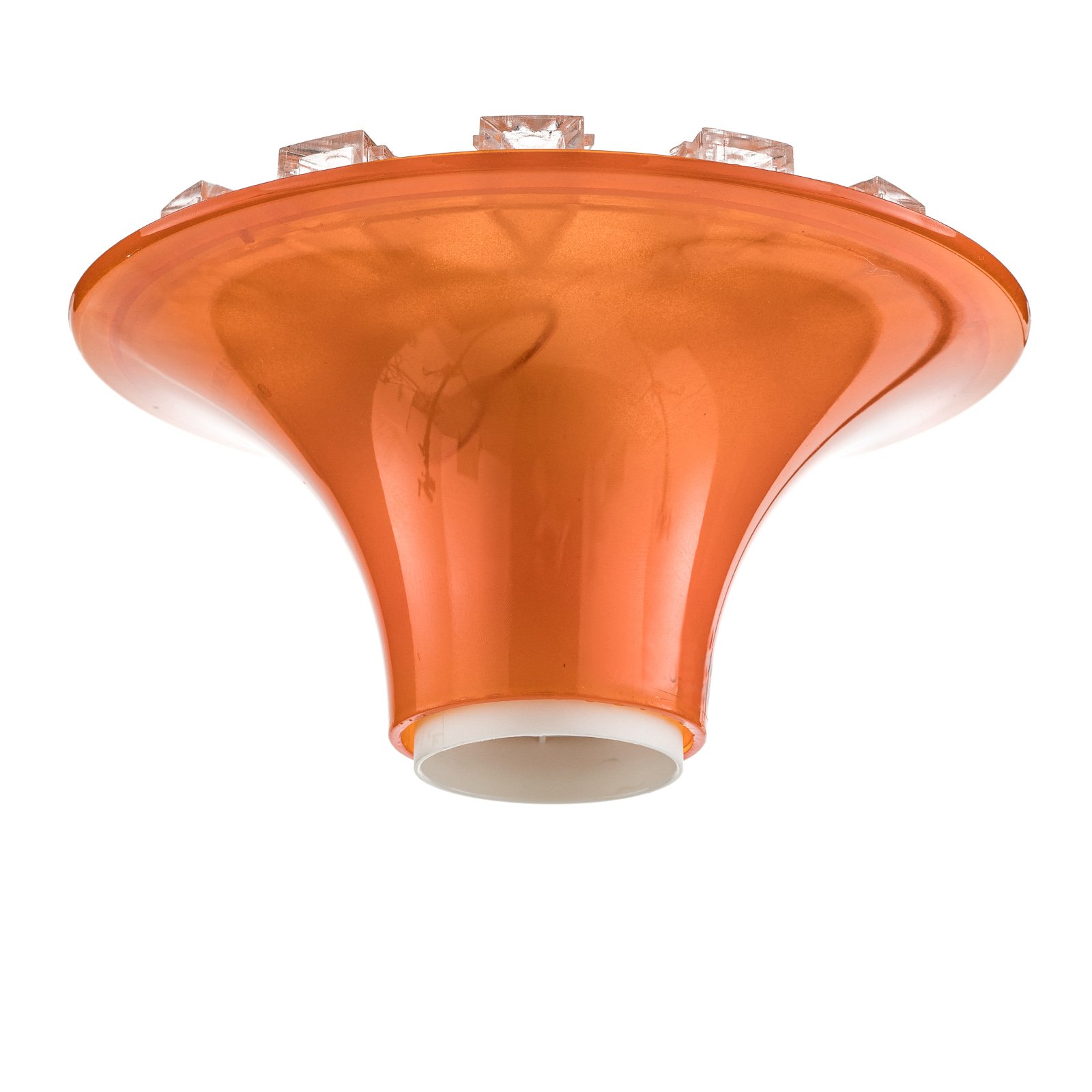 Teti Plafond/Vägglampa Transparent Orange - Artemide