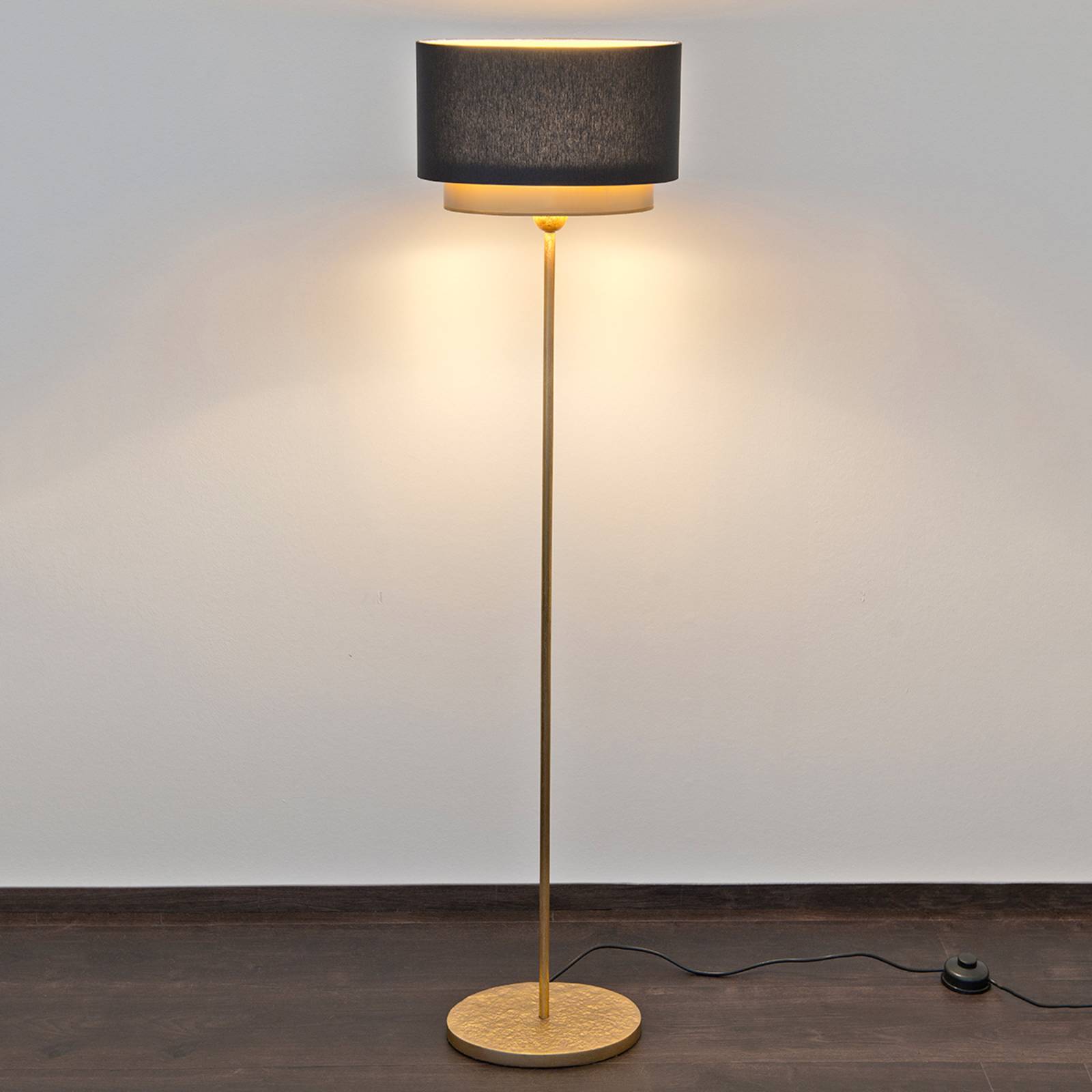 Holländer Mattia Oval – glansfuld gulvlampe