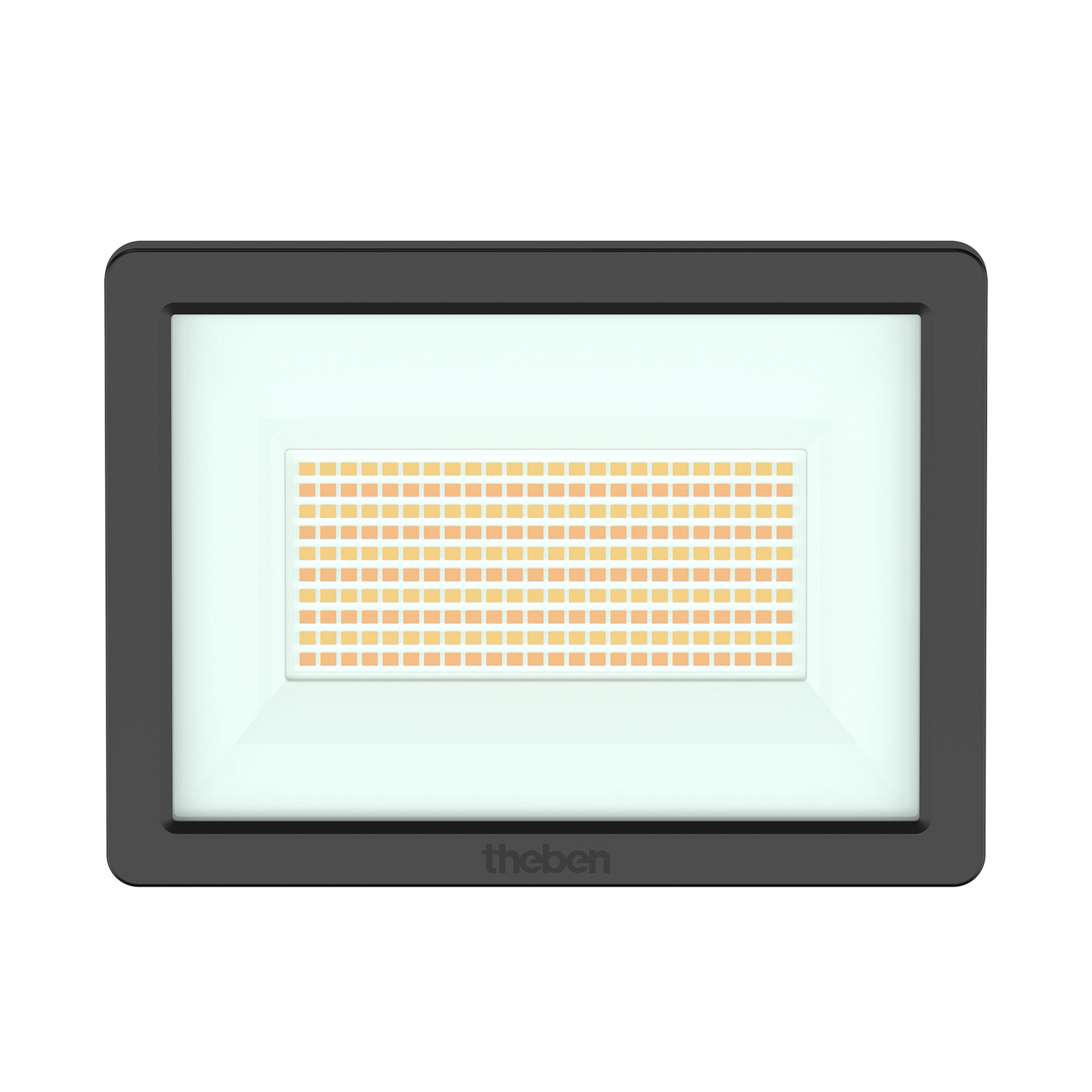 Theben LED-Außenwandstrahler B50 dual, schwarz, IP65