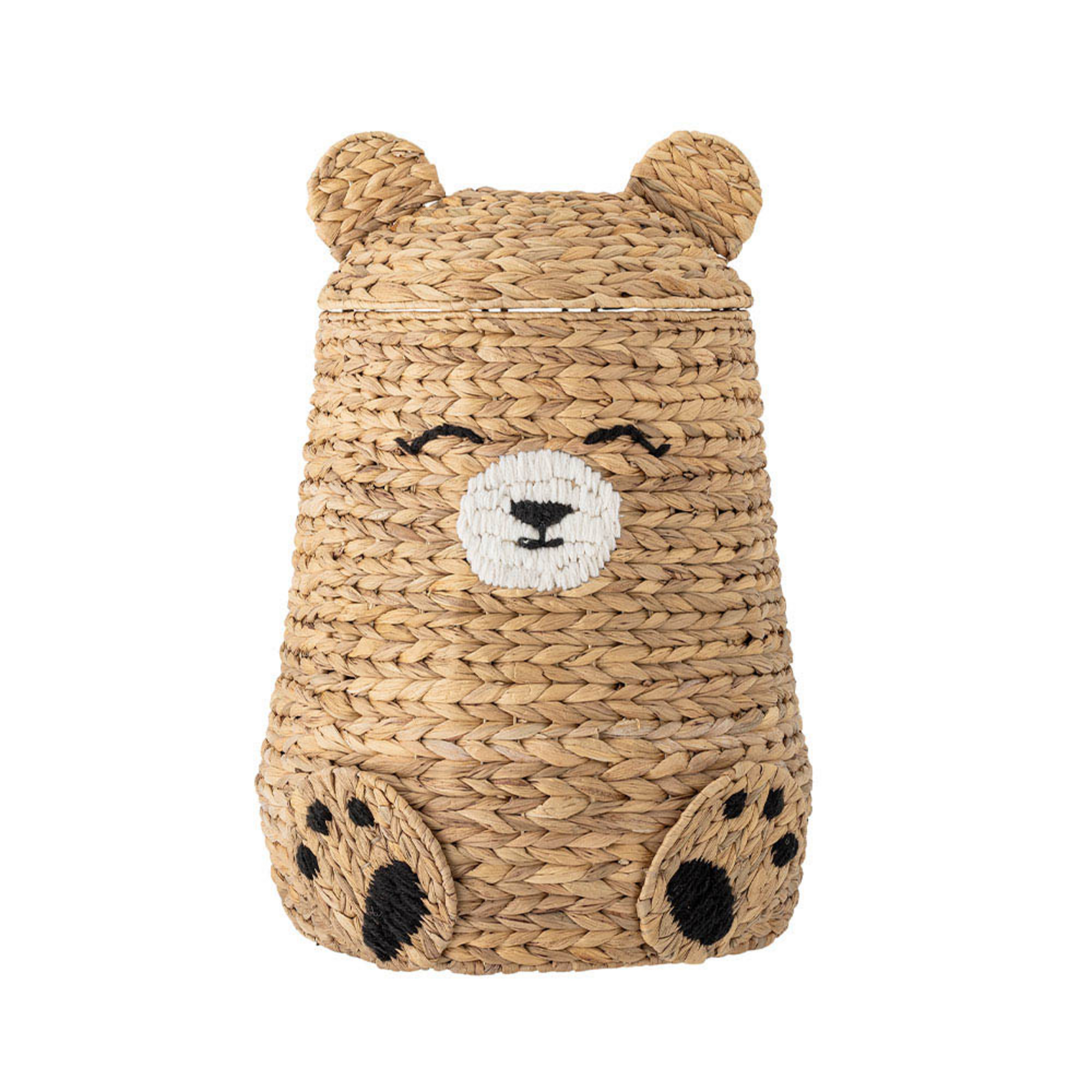 Košík Timone s víkem Nature - Bloomingville