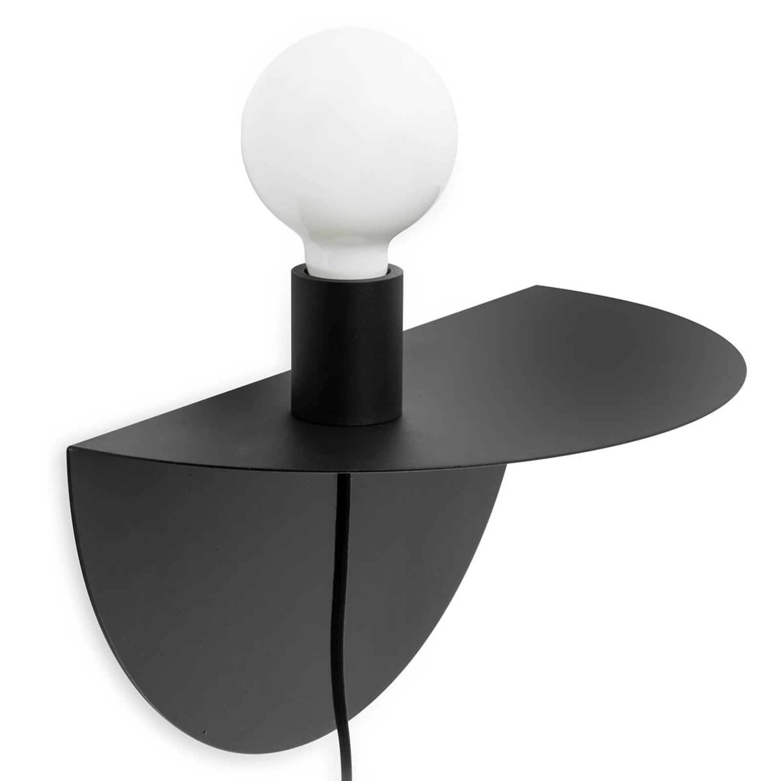 Nit wall lamp that can be used as a bedside table