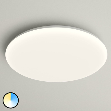 LED-taklampe Azra, variabel lysfarge, rund, IP54