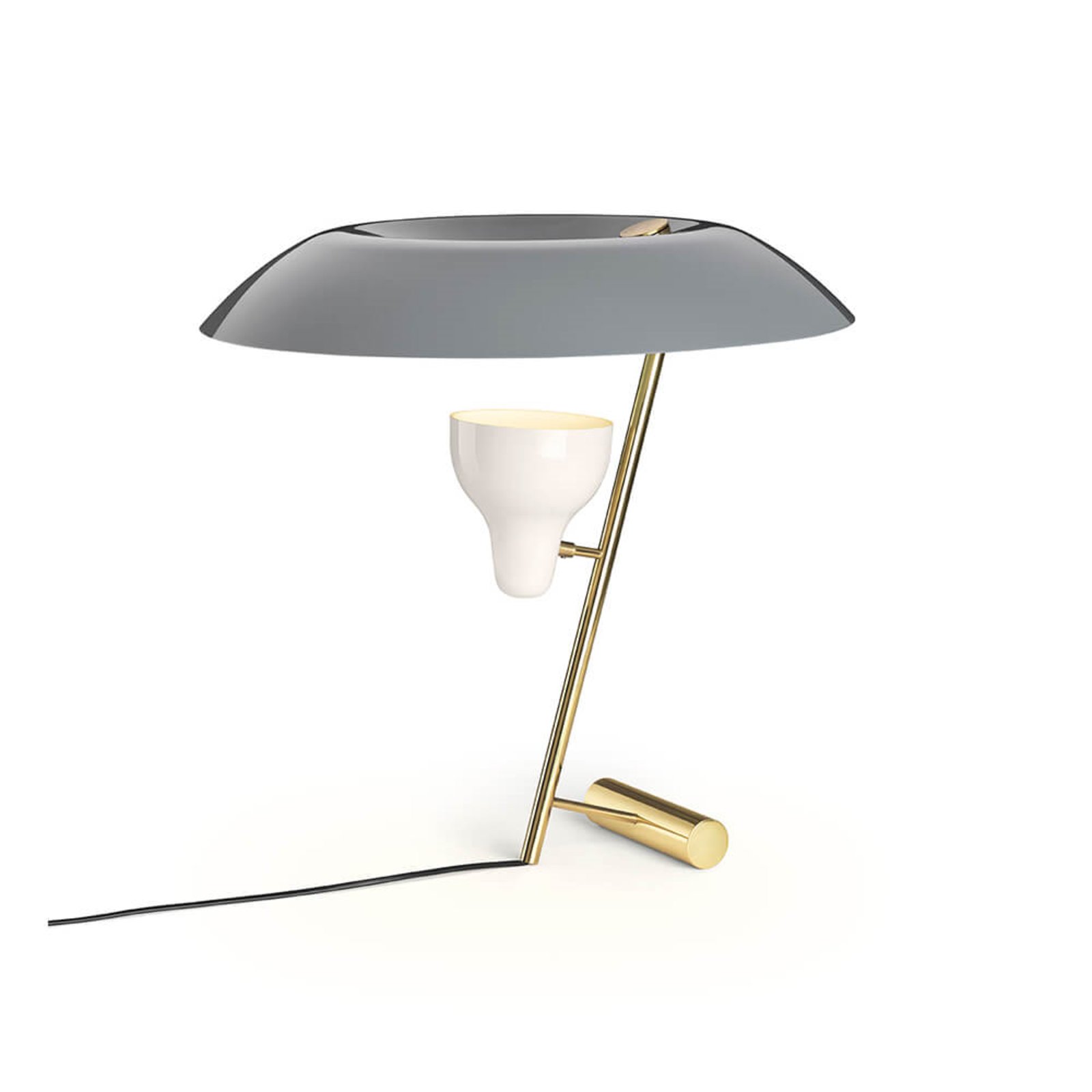 Model 548 Table Lamp Polished Brass/Grey - Astep