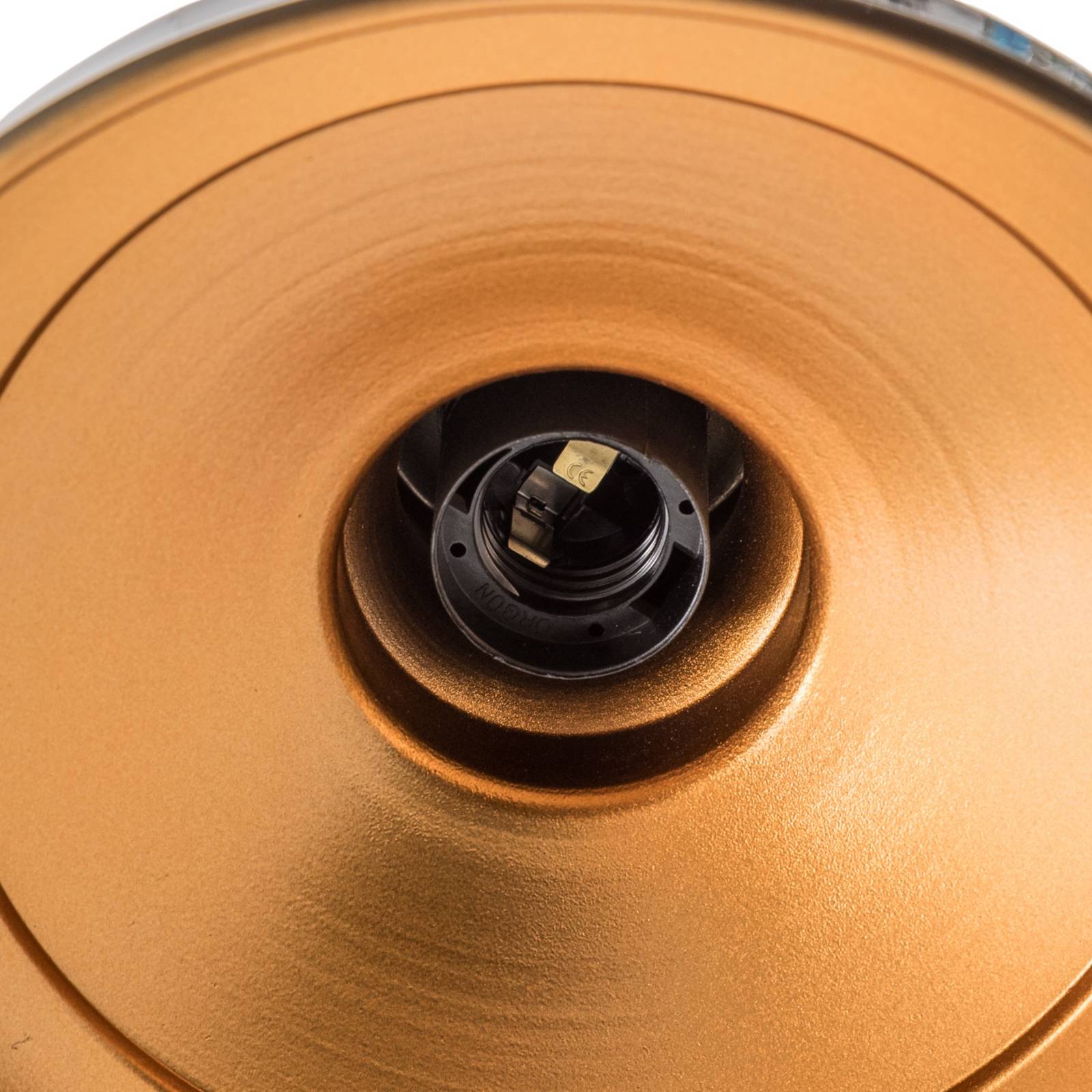 Kinkiet Berceste, złoty, metal, wysokość 23 cm, E27