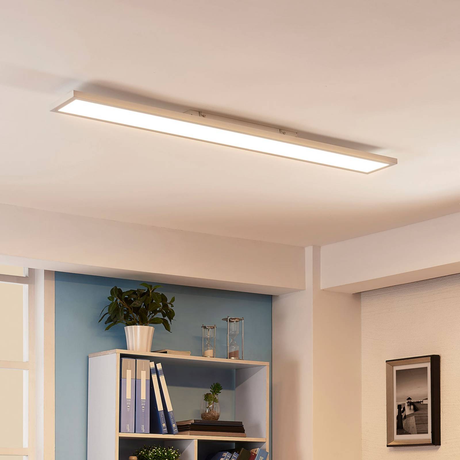 Längliche LEDDeckenlampe Enora, 40 W kaufen Lampenwelt.de
