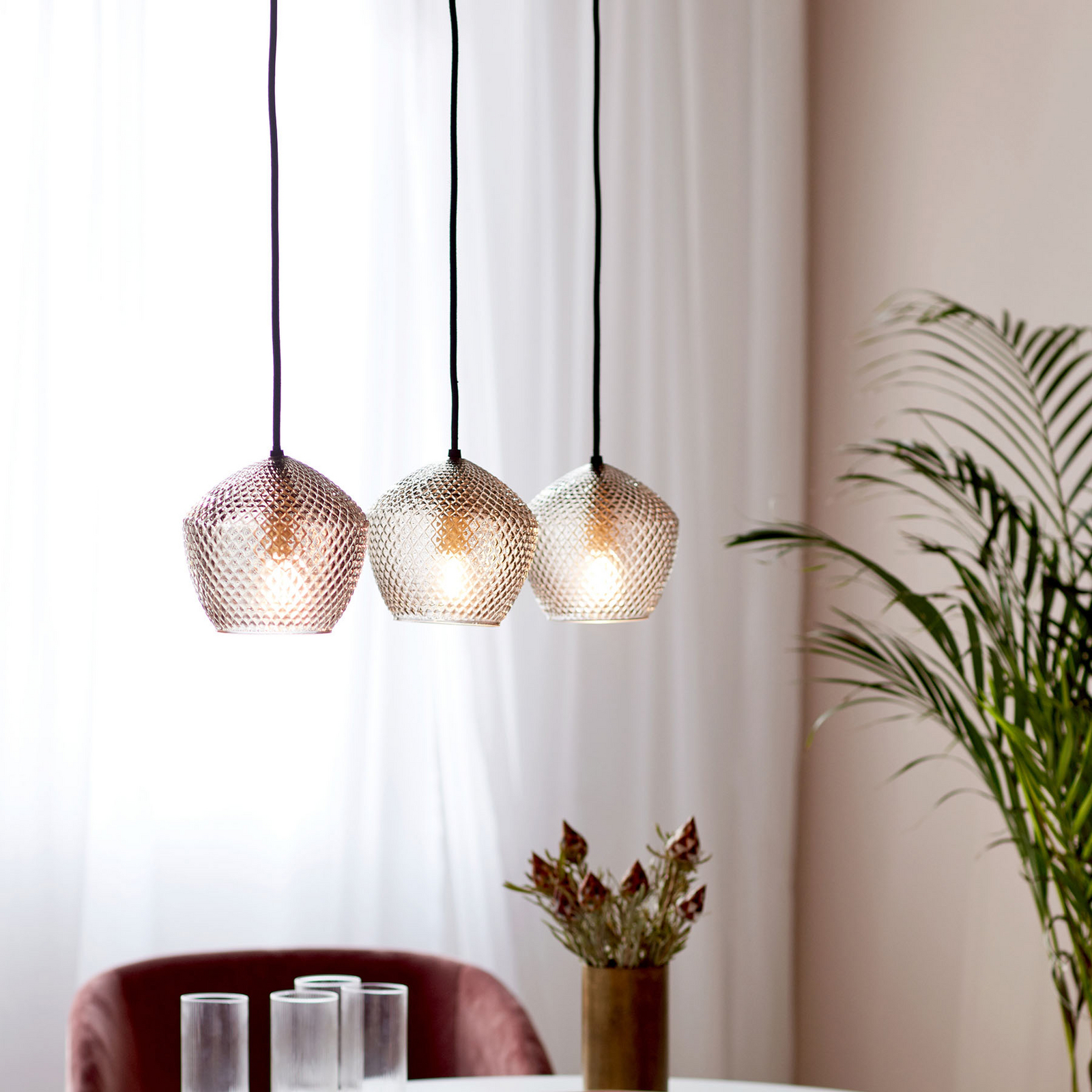 Orbiform 3 Pendelleuchte Smoke - Nordlux