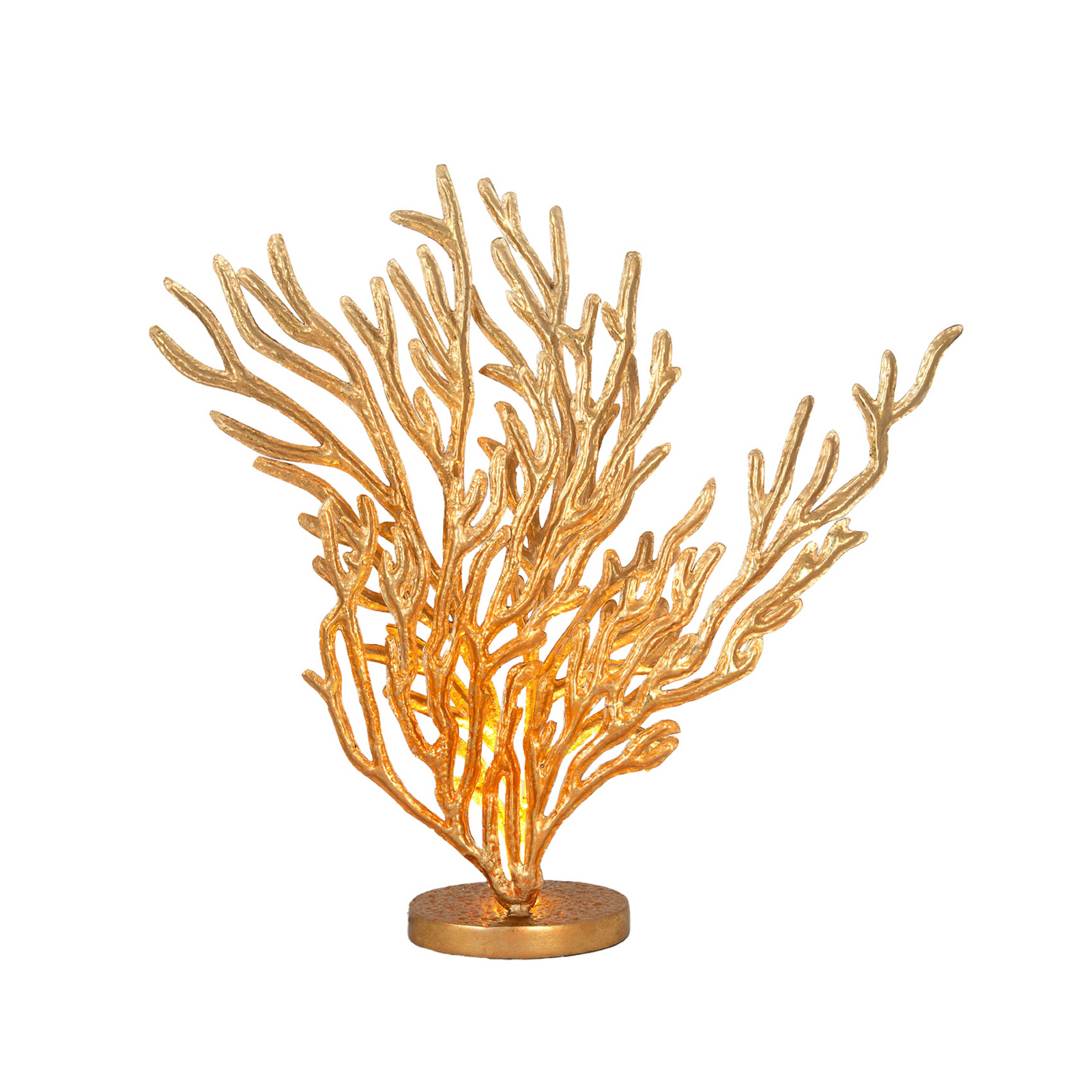 LED-Tischleuchte CORADORIA, goldfarben, Höhe 72 cm, Metall