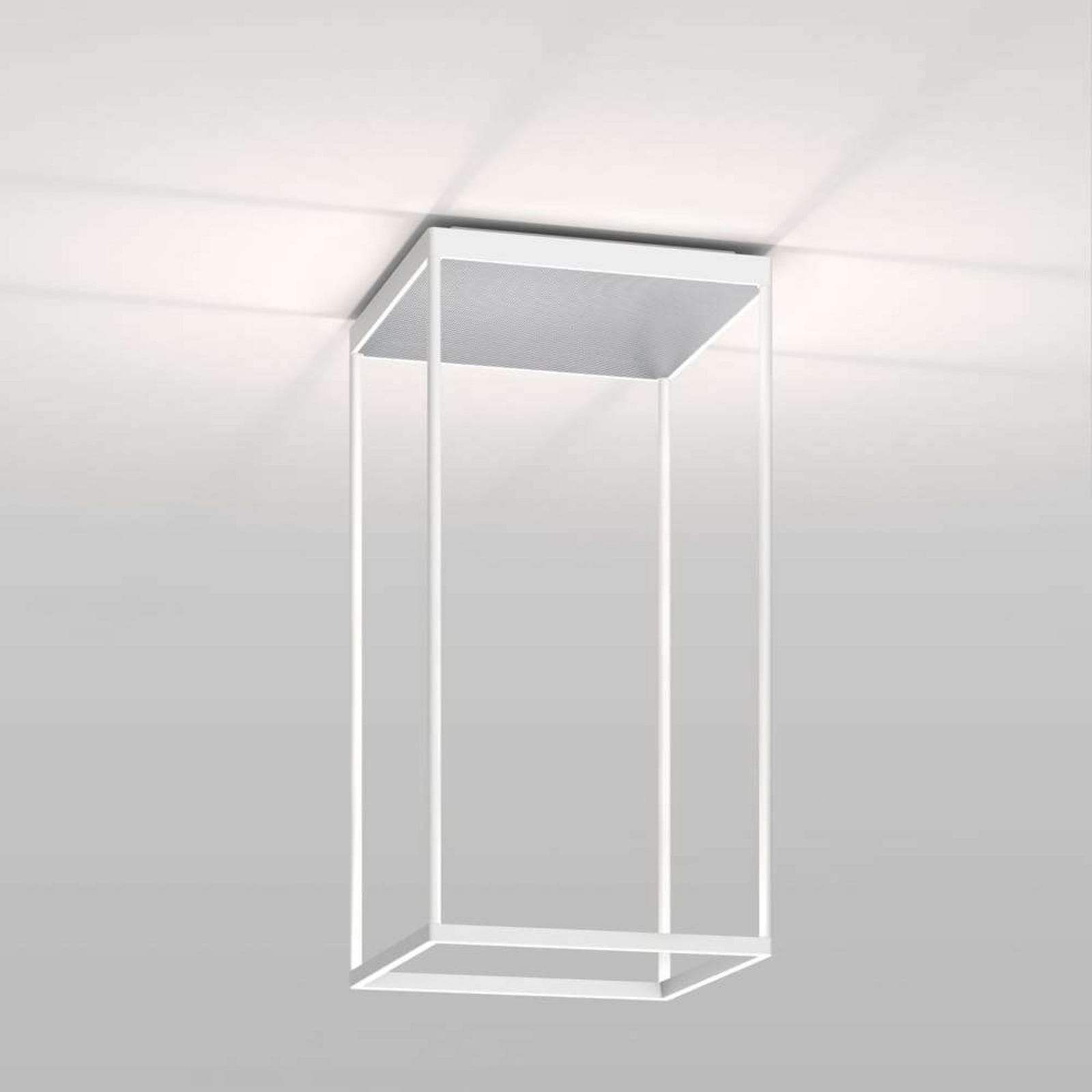 Reflex 2 LED-loftlampe, sølv/hvid Serien Lighting - Stue - Aluminium