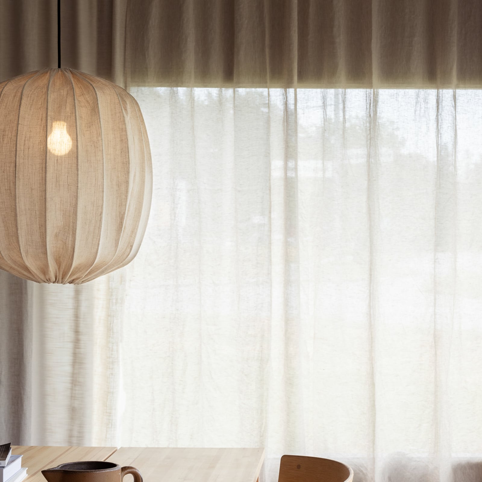 Prisma 45 Schirm Linen Natural - Watt & Veke