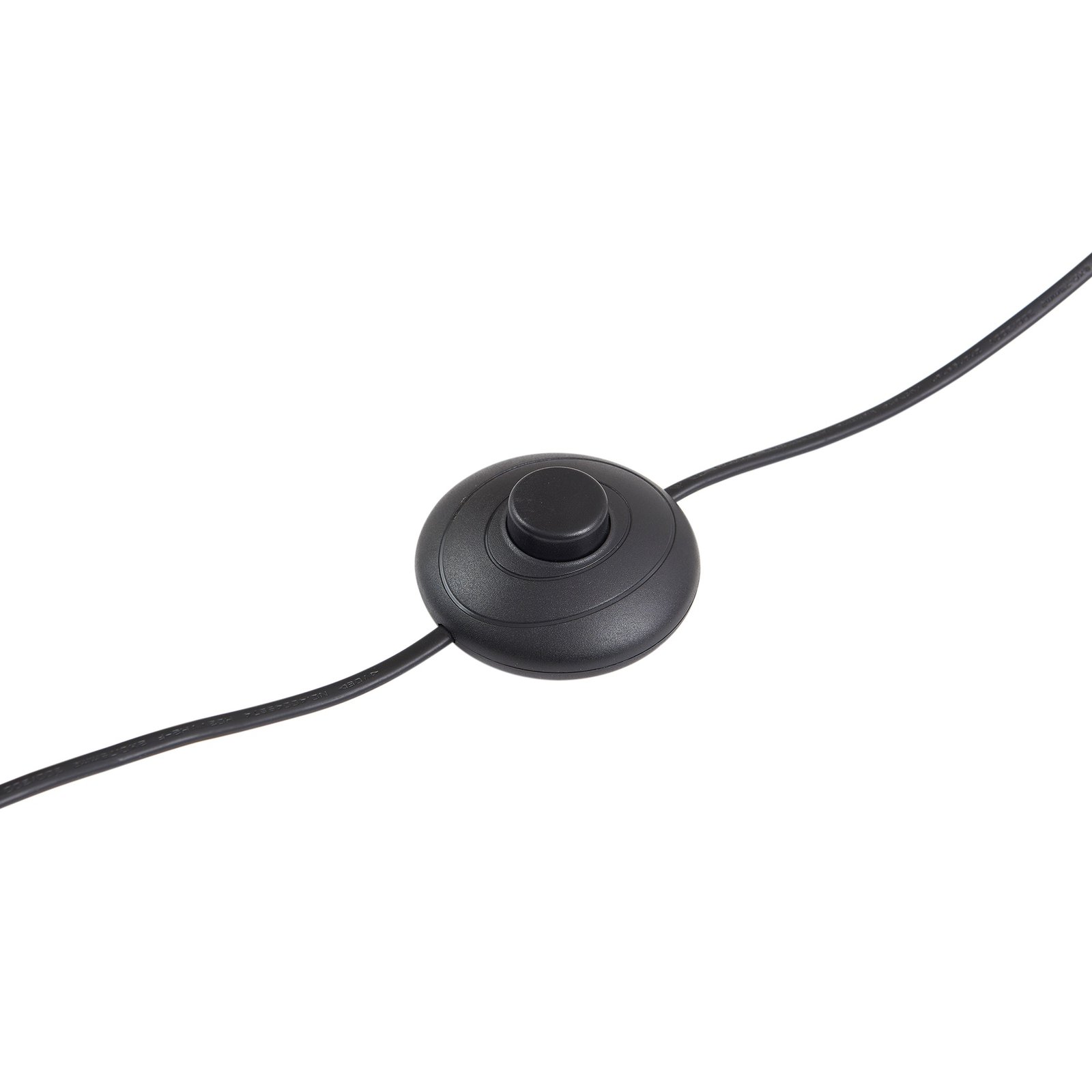 Lindby podna lampa Jacinto, bambus, konoplja, visina 130 cm