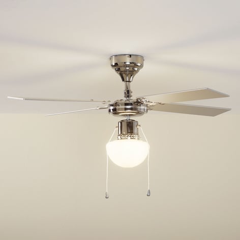 Lichtgevende plafondventilator Milana, E27