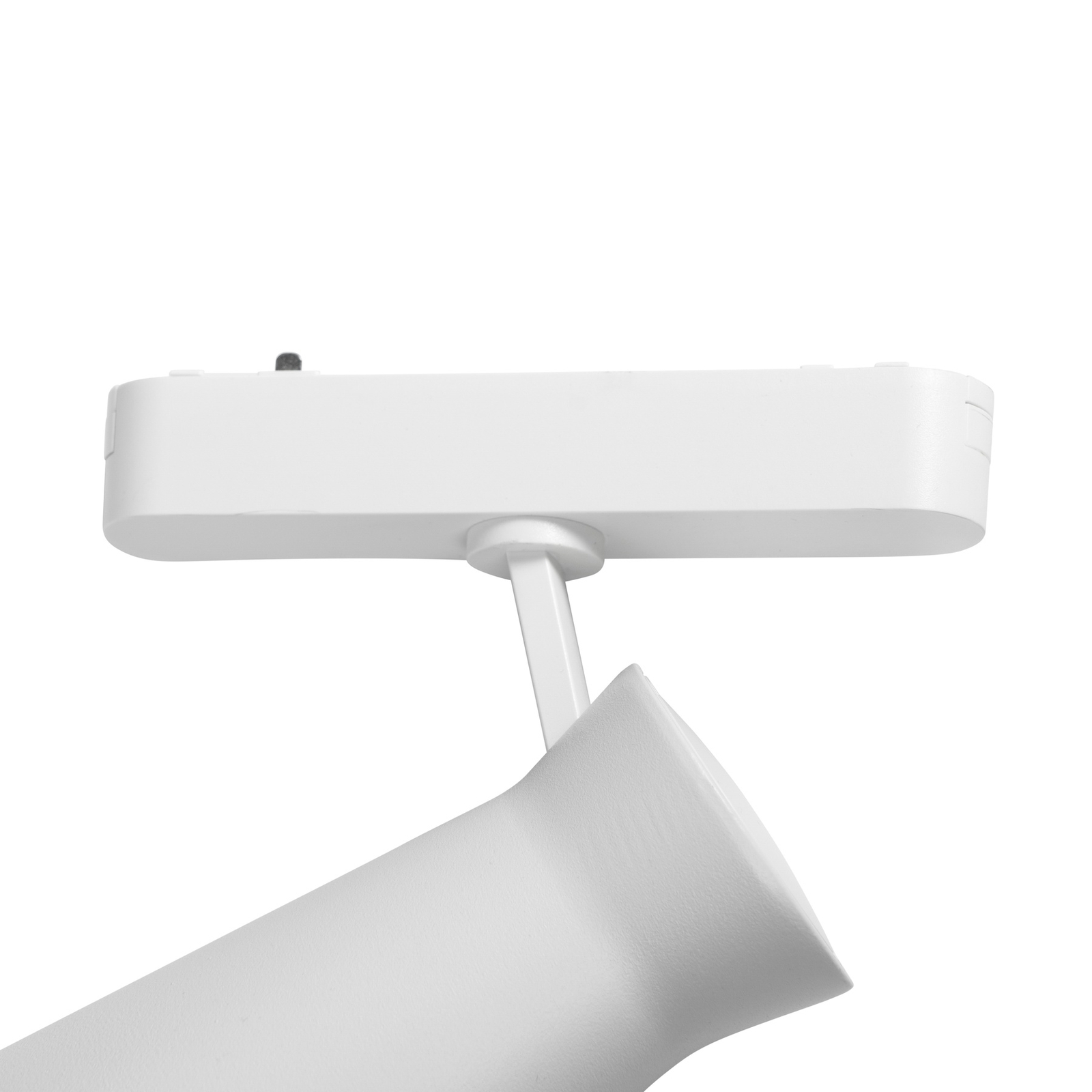 Lindby spot LED 48 V Lumaro, blanc, Ø 6,5 cm, plastique