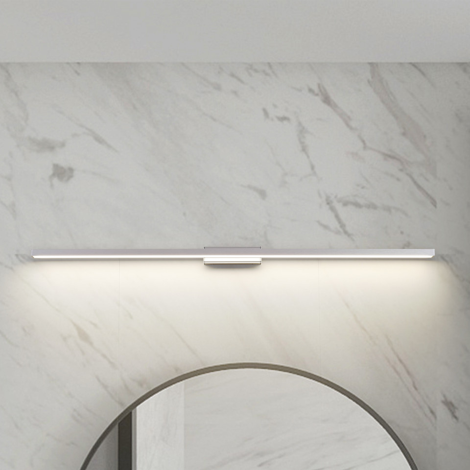 Lindby Alenia LED Vägglampa 120cm, metallisk från Lindby
